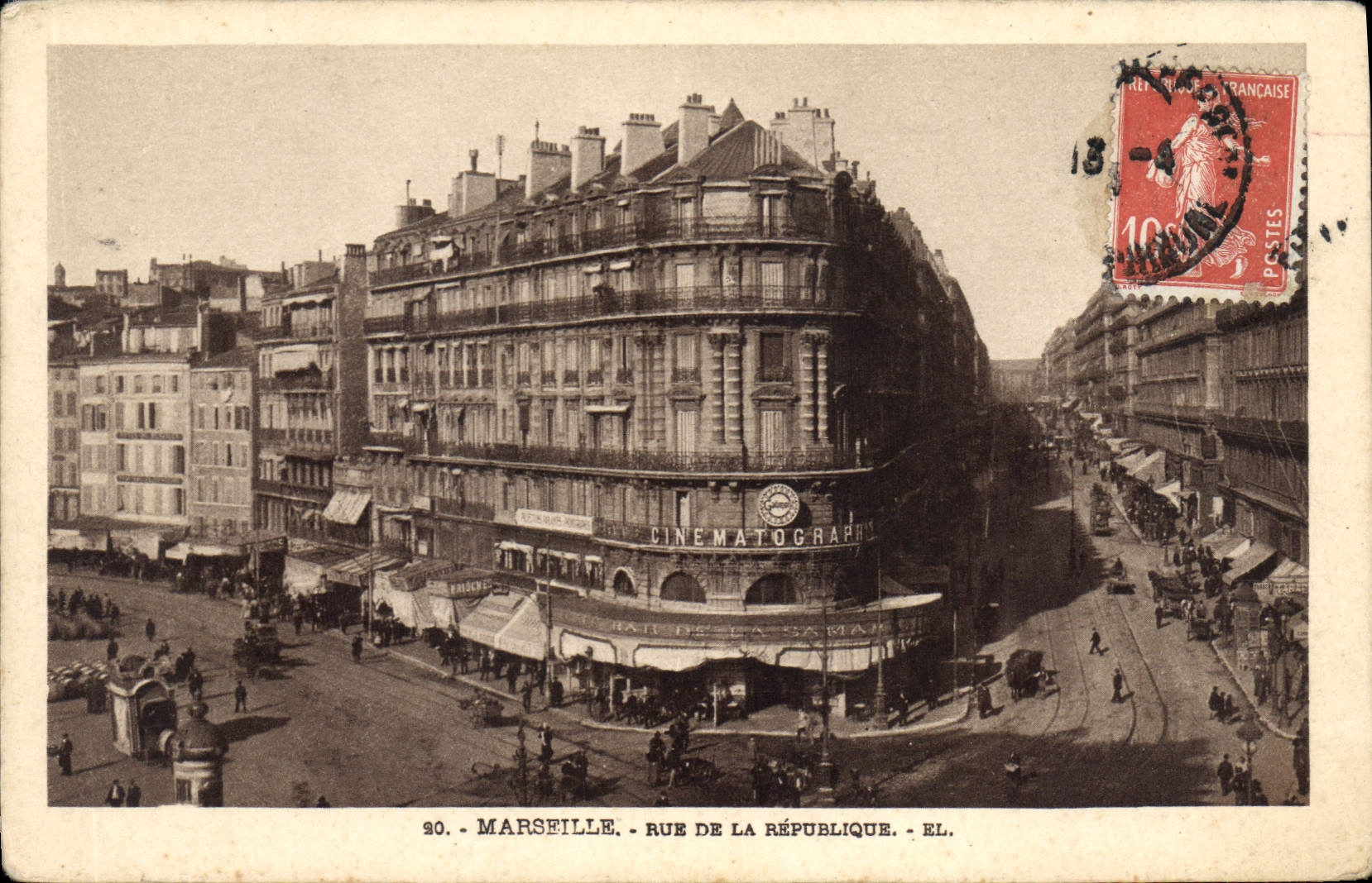 CPA Marseille Rue de la Republique