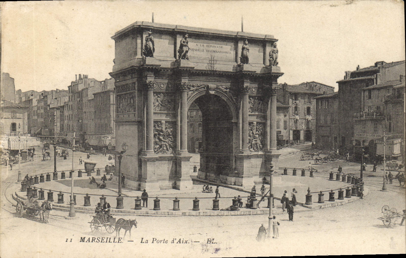 CPA Marseille La Porte d'Aix