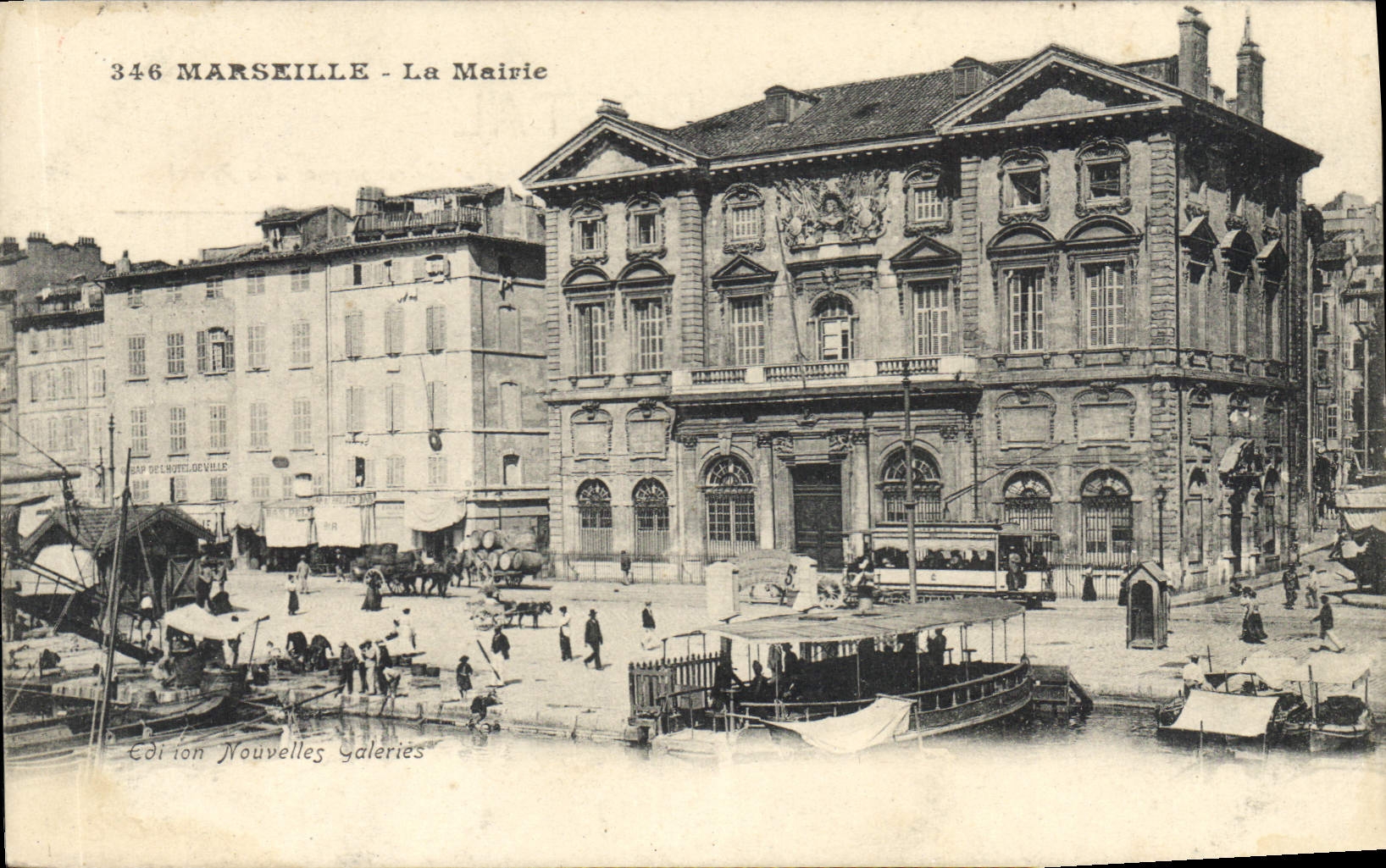 CPA Marseille La Mairie