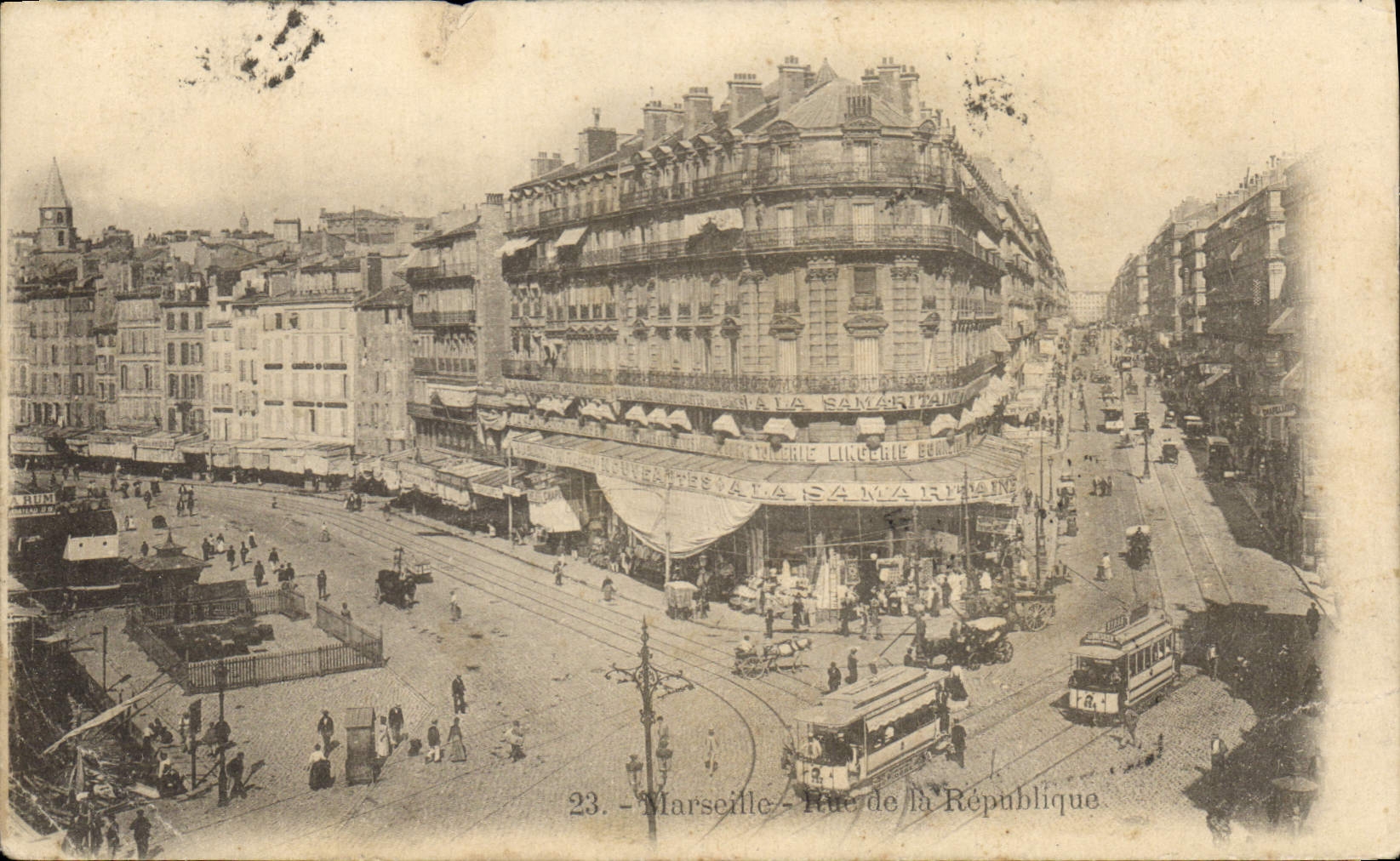 CPA Marseille Rue de la Republique