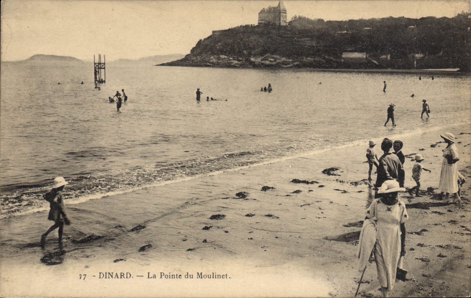 CPA Dinard La Pointe du Moulinet 