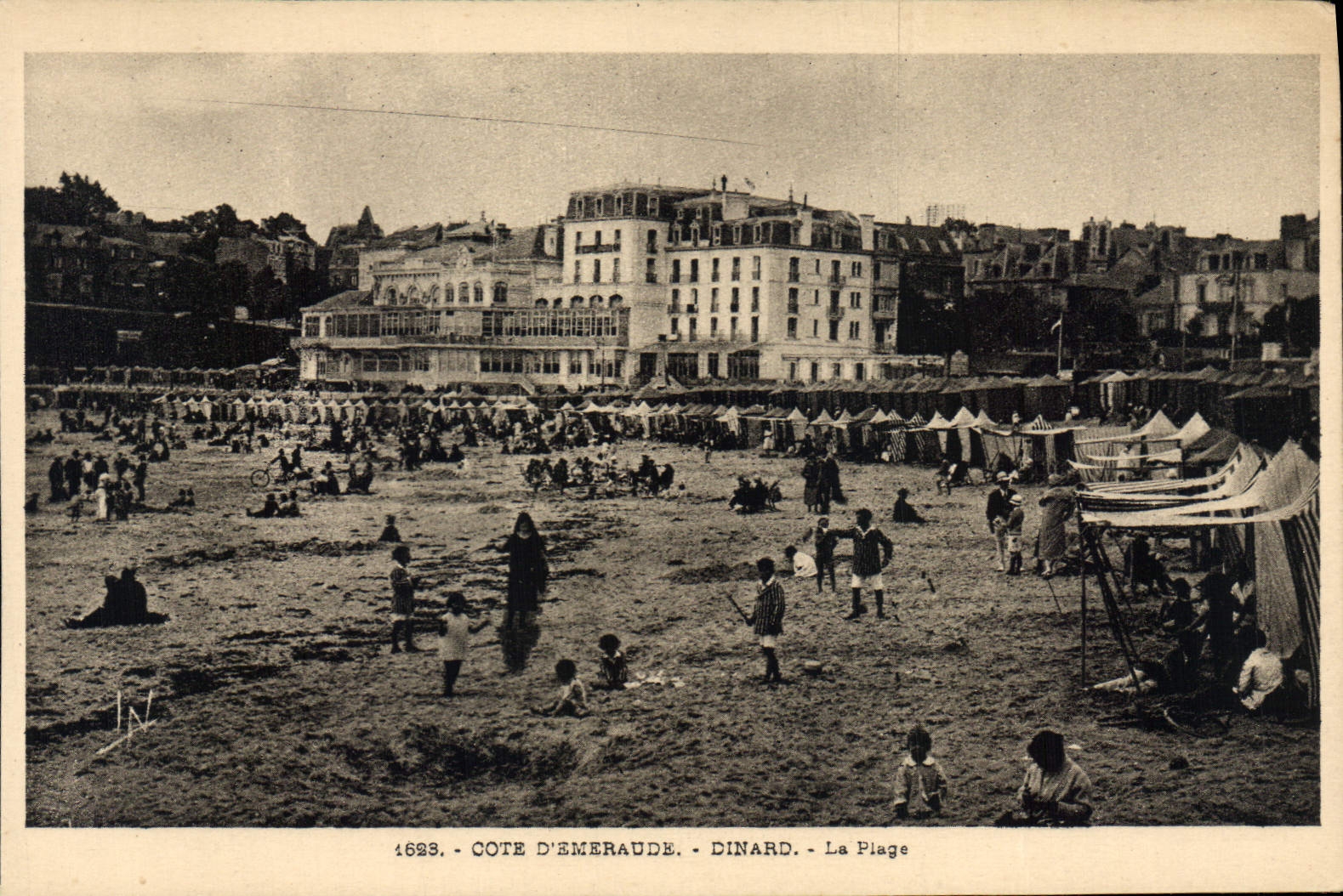 CPA Cote d'Emeraude Dinard La Plage 