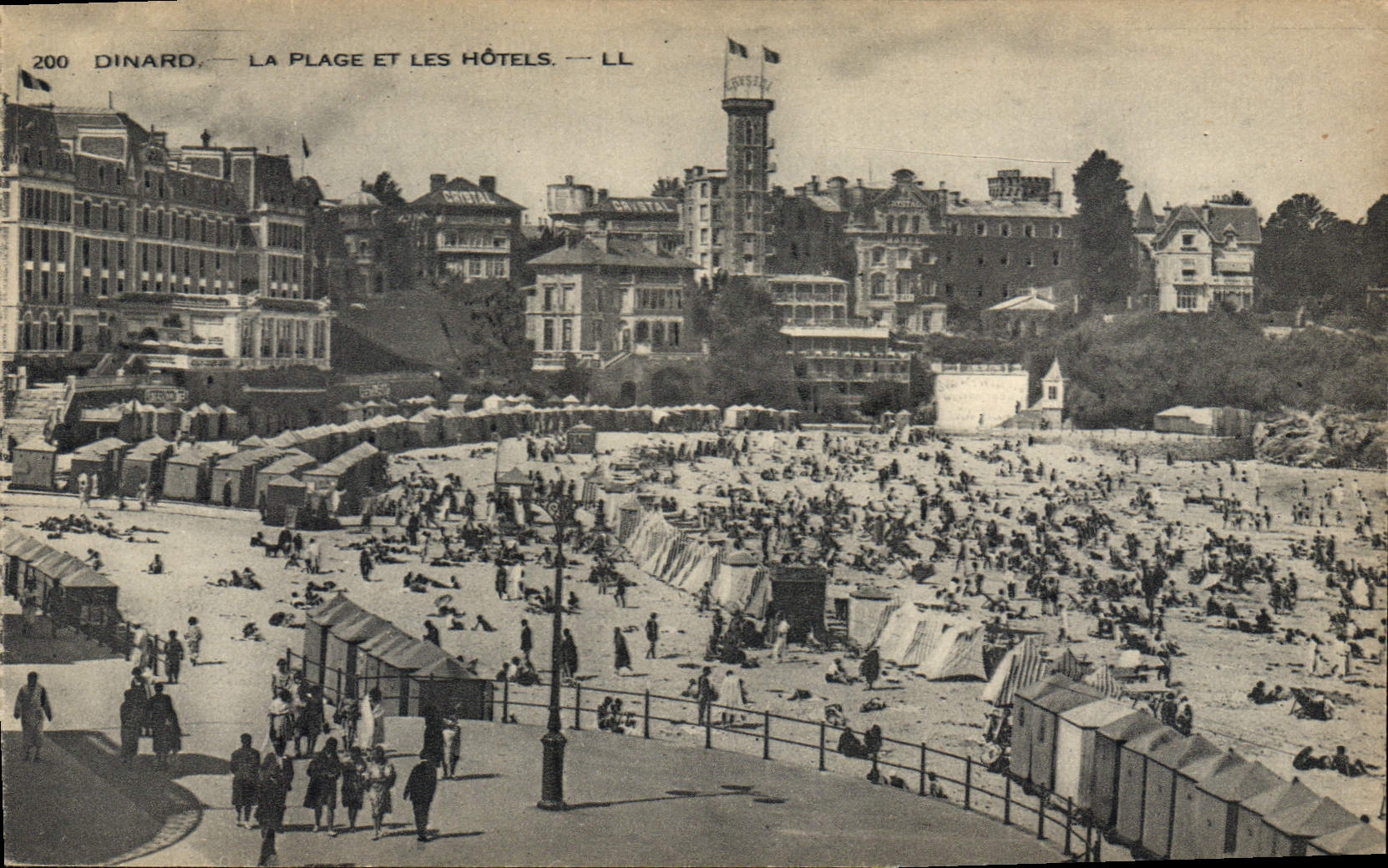 CPA Dinard La Plage et les Hotels 