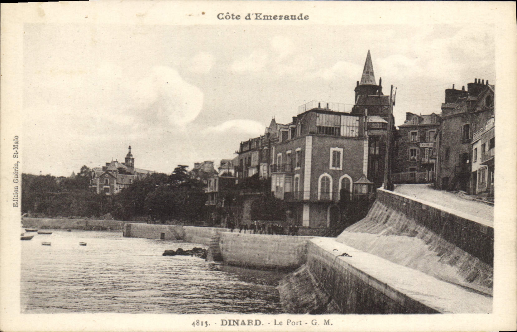 CPA Cote d'Emeraude Dinard Le Port 