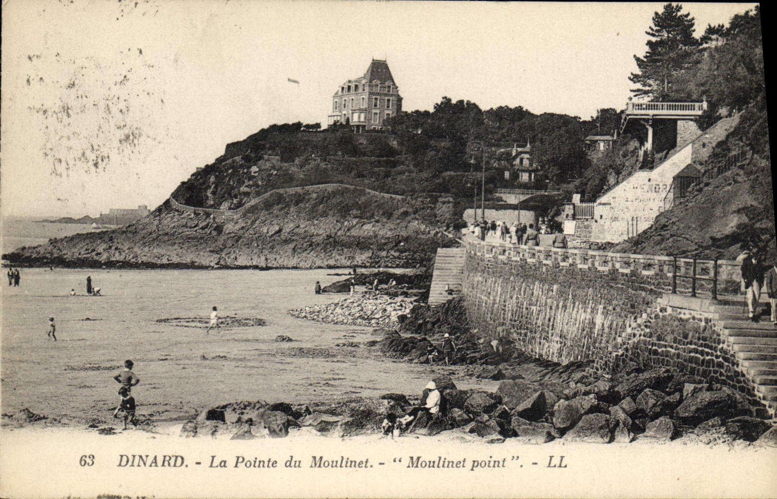 CPA Dinard La Pointe dy Moulinet Moulinet point