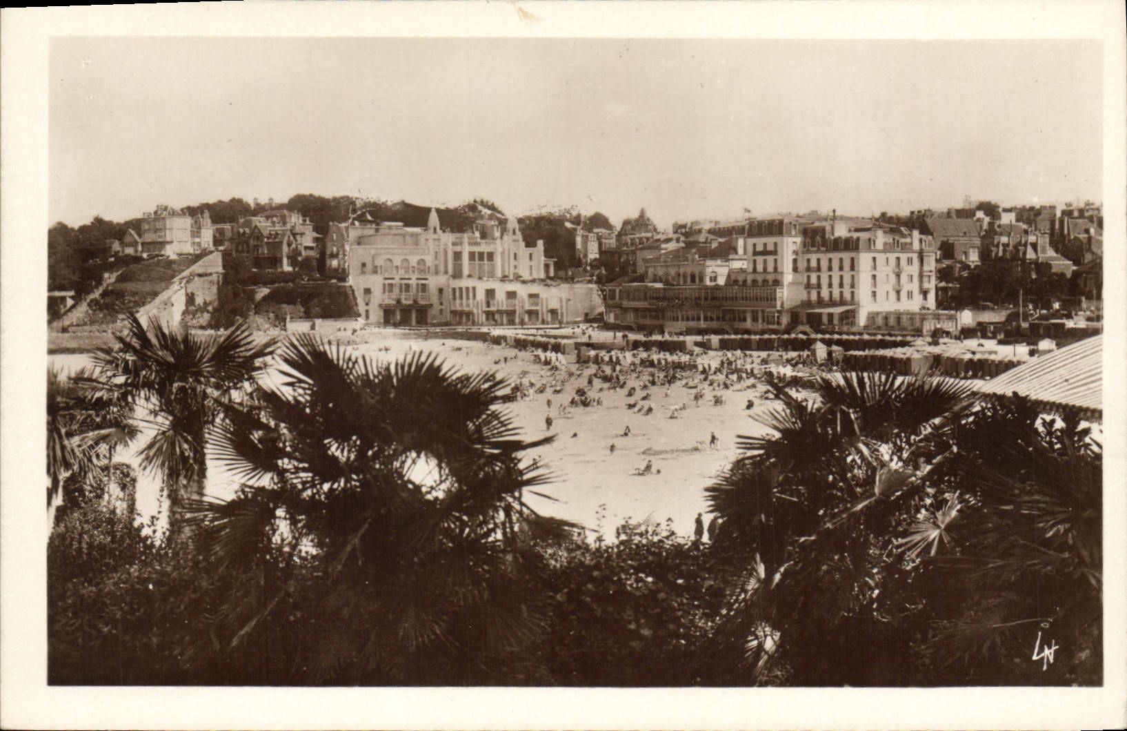 CPA Cote d'Emeraude Dinard La Plage 
