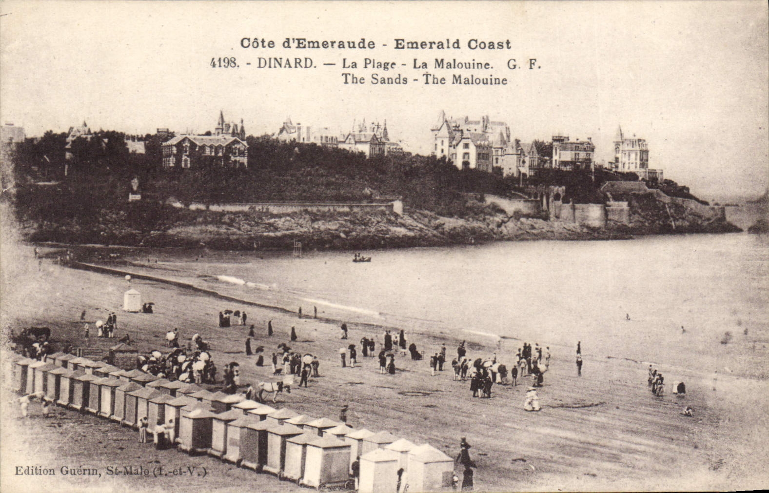 CPA Cote d'Emeraude Emerald Coast Dinard La Plage La Malouine