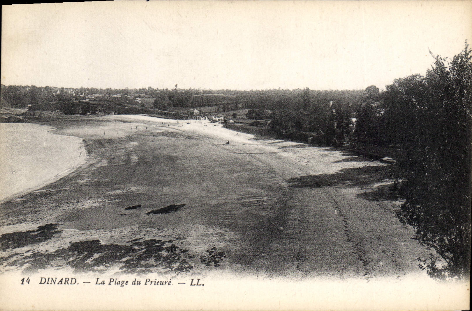 CPA Dinard La Plage du Prieure 
