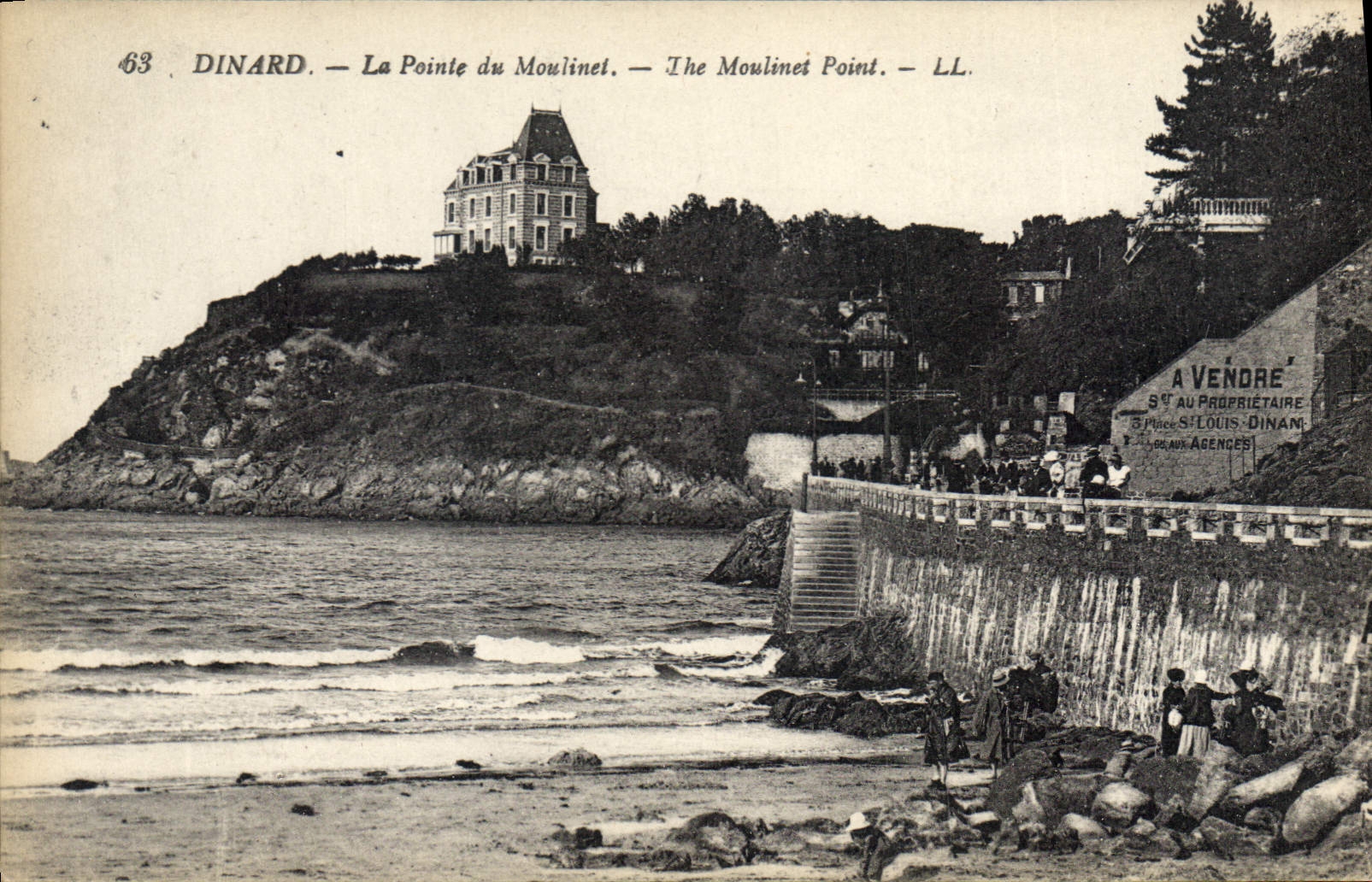 CPA Dinard La Pointe du Moulinet 