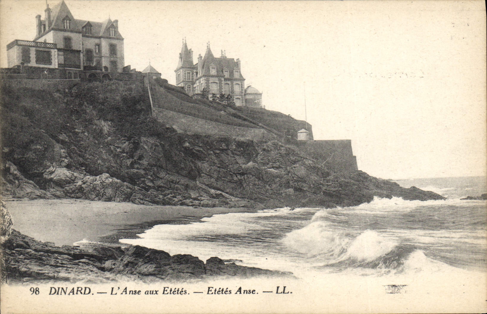CPA Dinard L'Anse aux Etetes Anse 