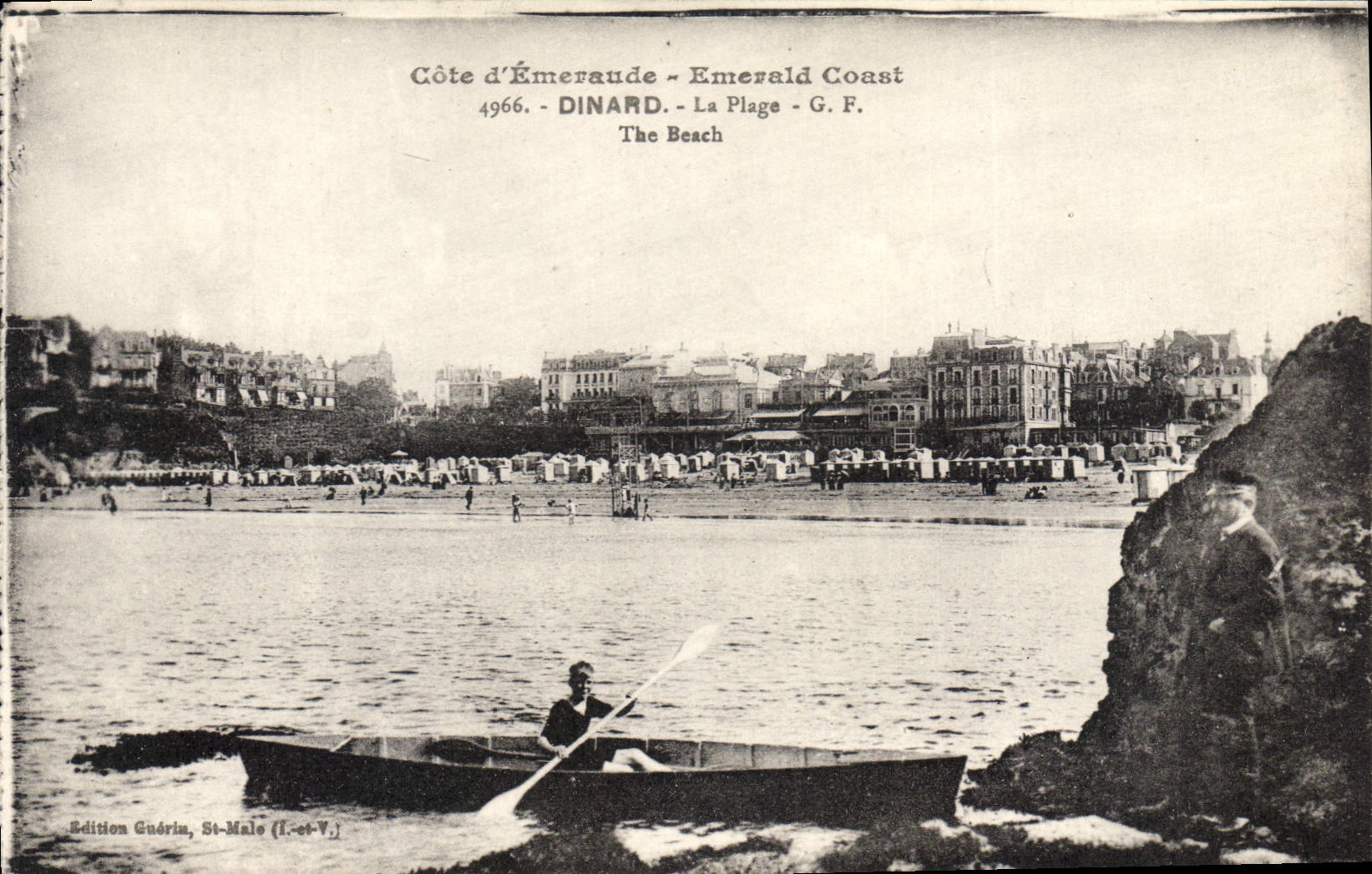 CPA Cote d'Emeraude Emerald Coast Dinard La Plage Canoe Aviron Bateau