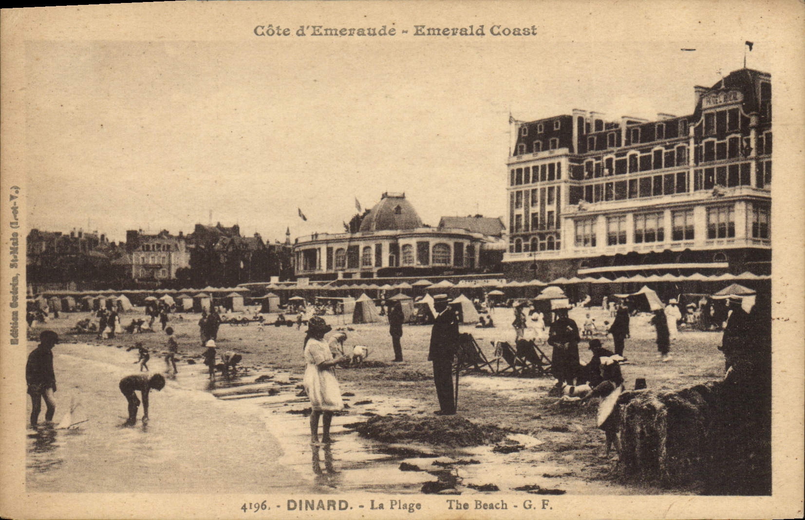 CPA Cote d'Emeraude Emerald Coast Dinard La Plage 