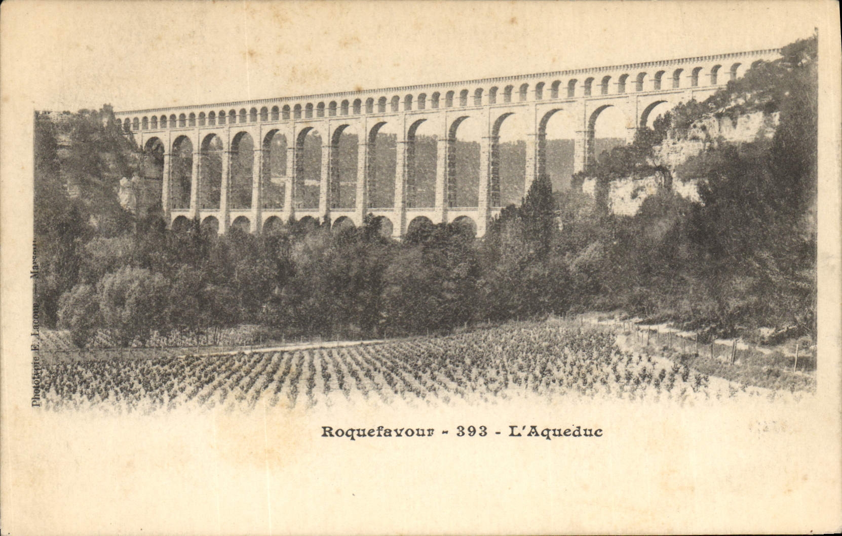 CPA Roquefavour l'Aqueduc 