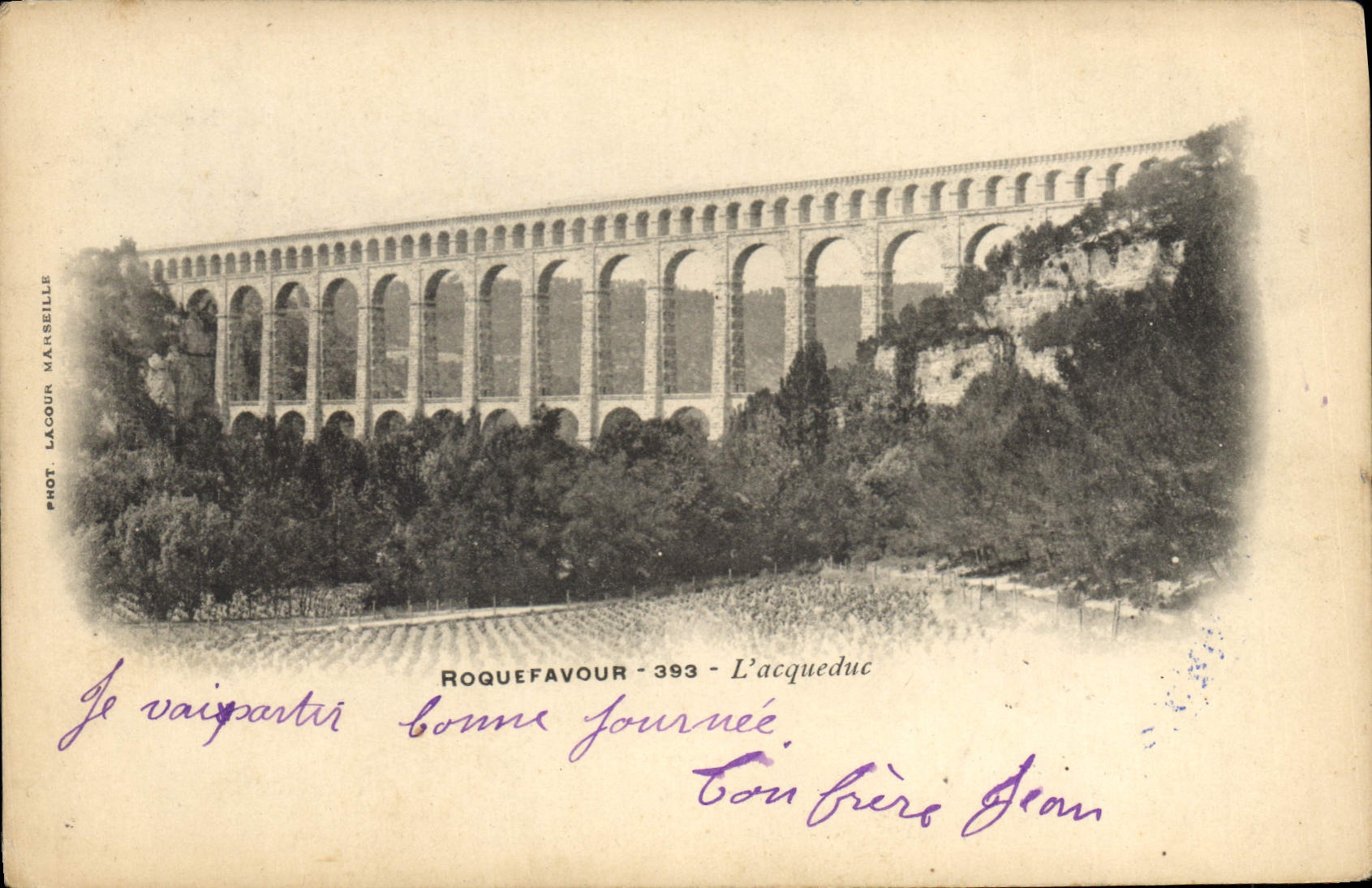 CPA Roquefavour L'acqueduc