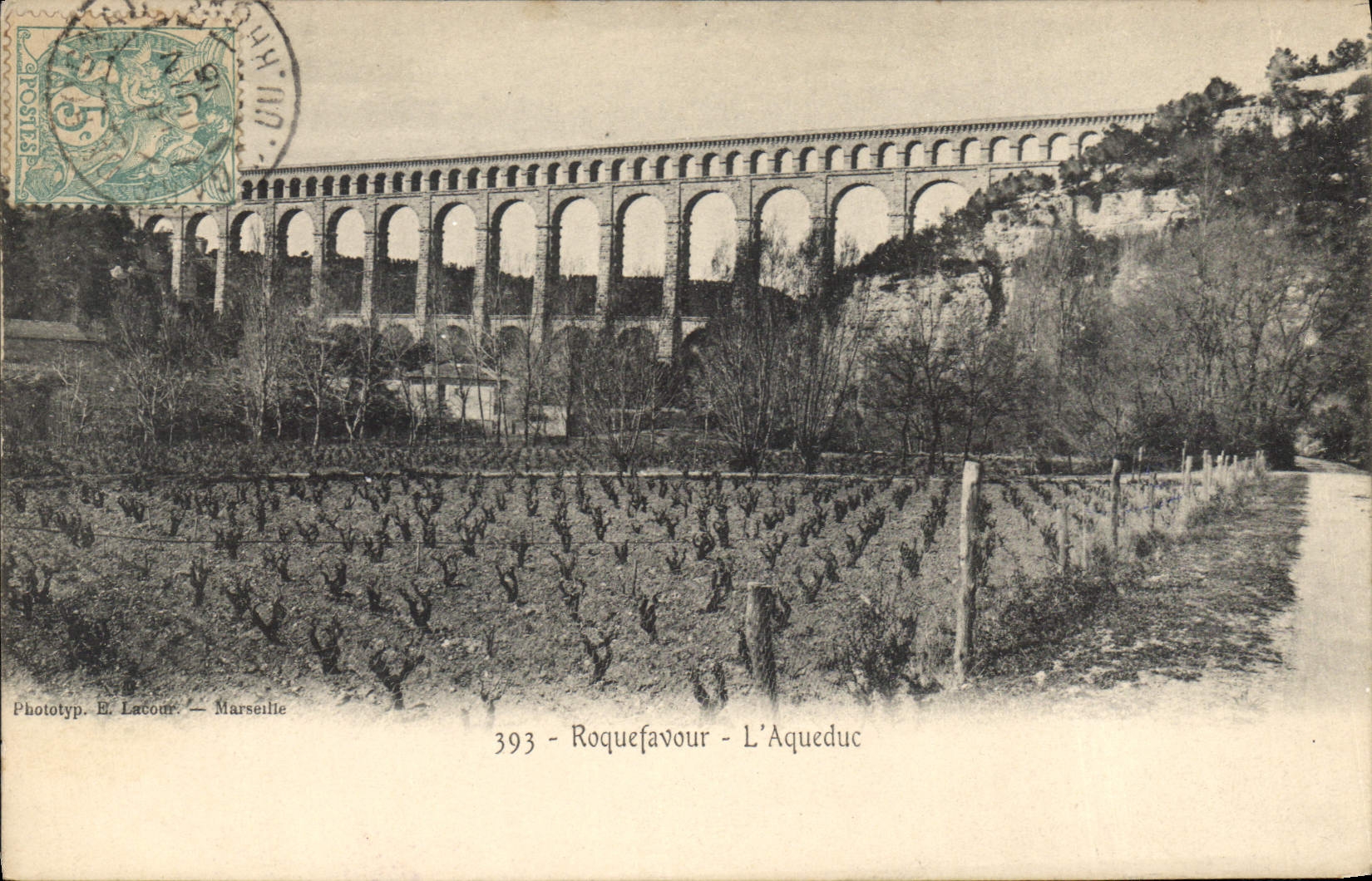 CPA Roquefavour L'acqueduc