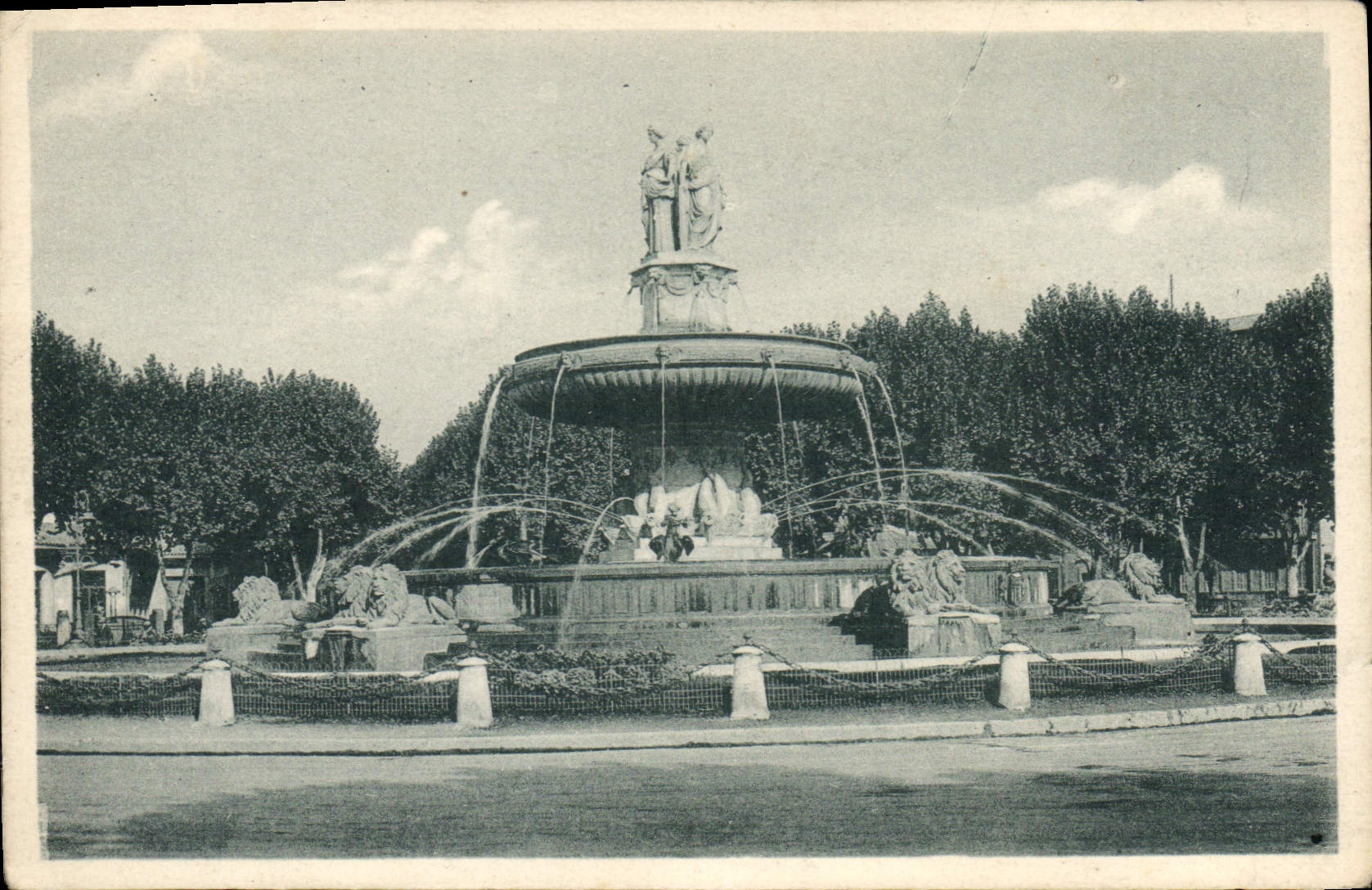 CPA Aix en Provence La Grande Fontaine