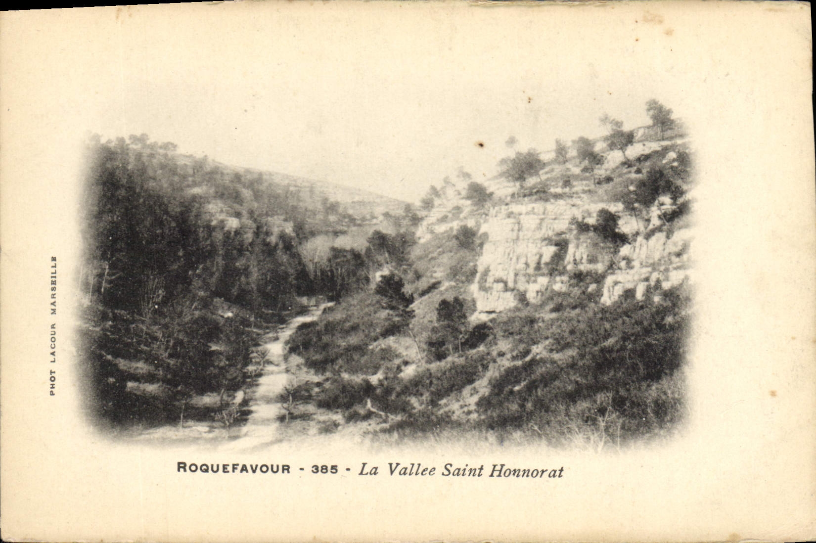 CPA Roquefavour La Vallee Saint Honorat