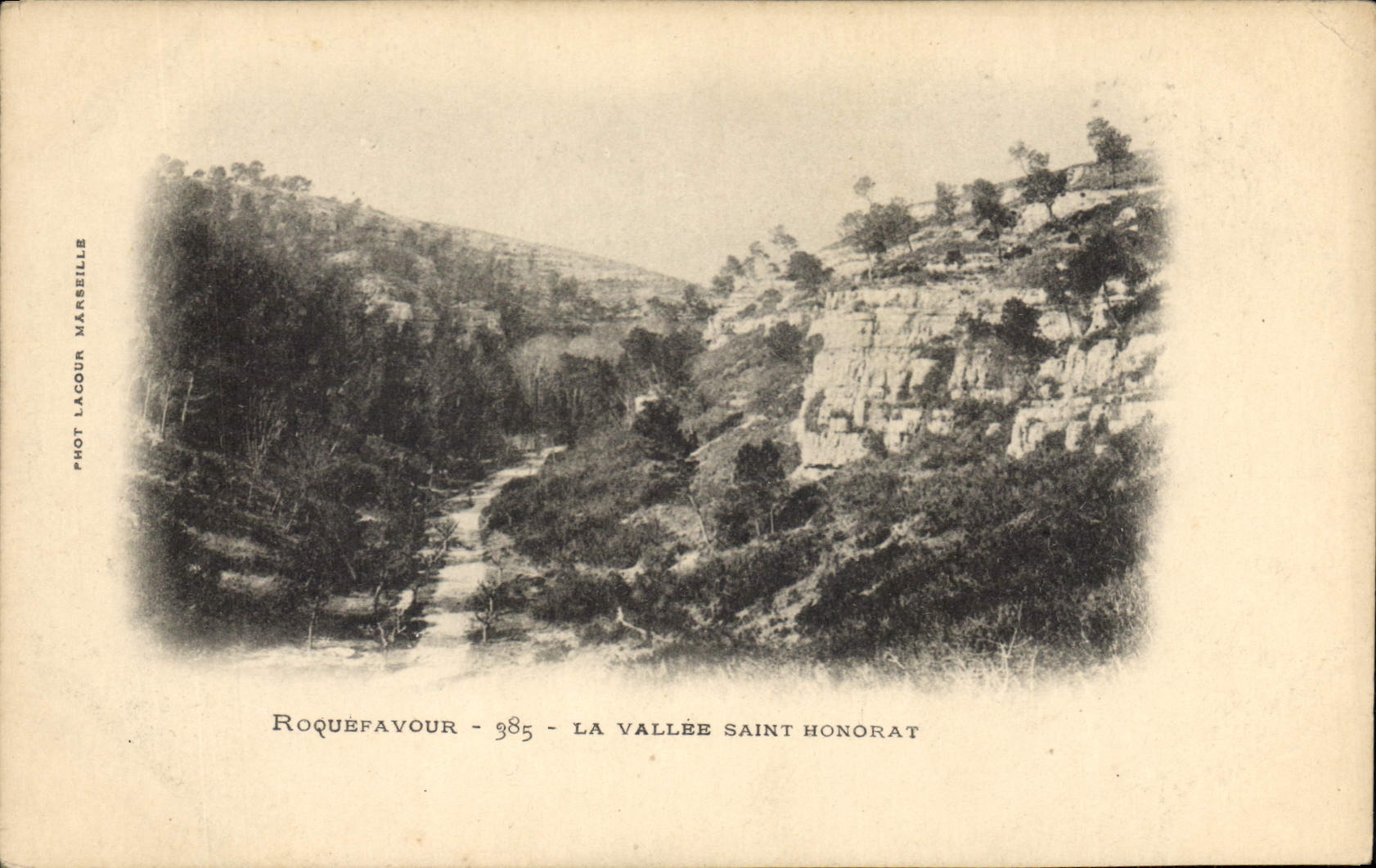 CPA Roquefavour La Vallee Saint Honorat