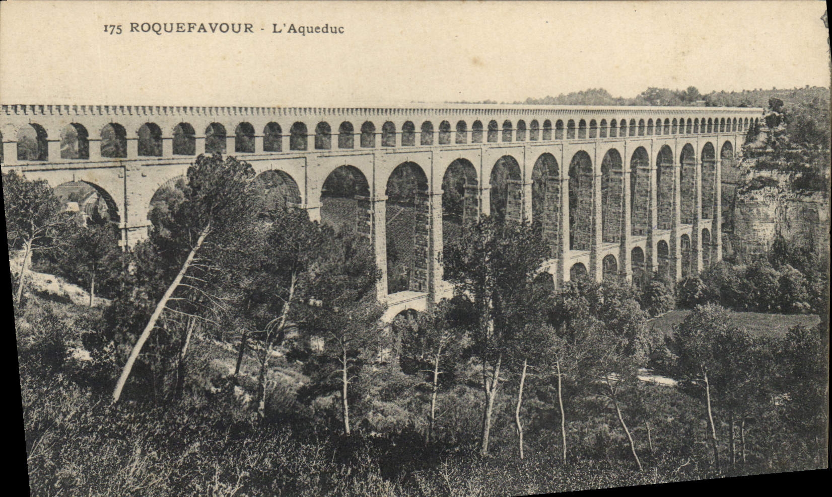 CPA Roquefavour L'Aqueduc
