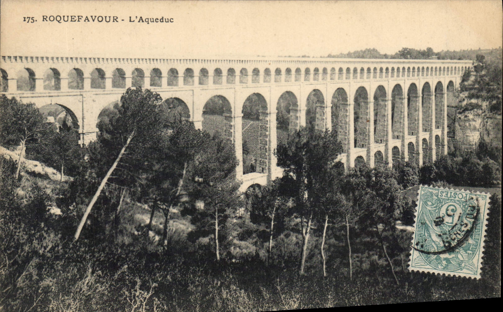 CPA Roquefavour L'Aqueduc