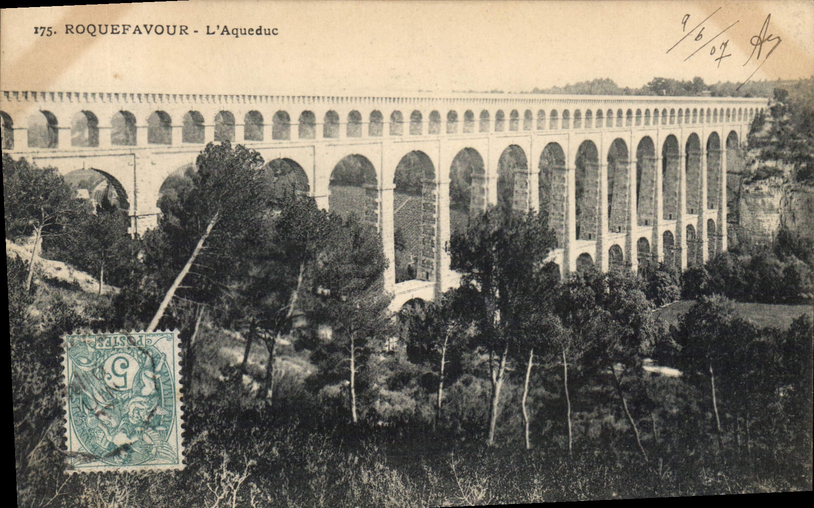 CPA Roquefavour L'Aqueduc