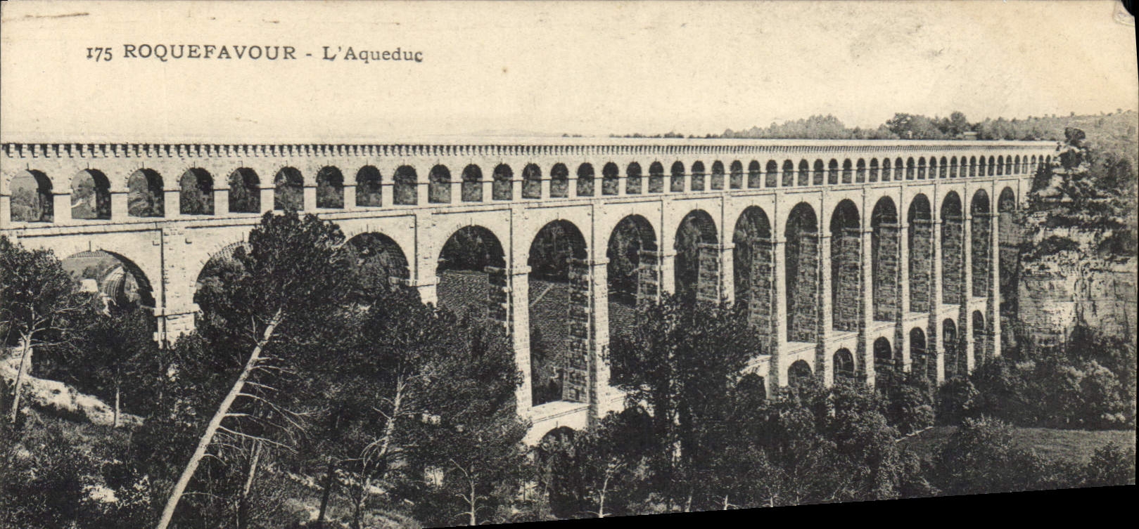 CPA Roquefavour L'Aqueduc