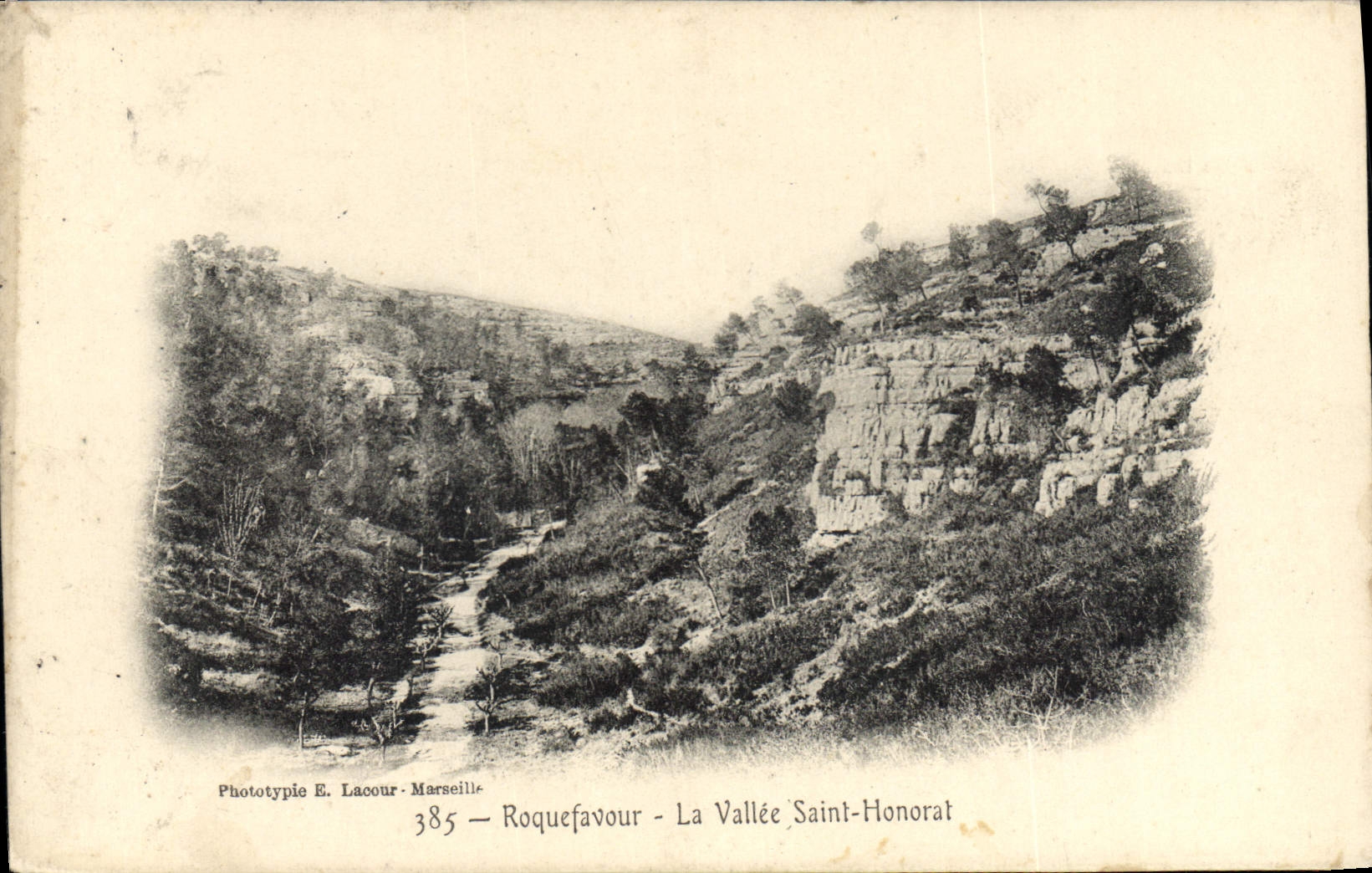 CPA Roquefavour La Vallee Saint Honorat