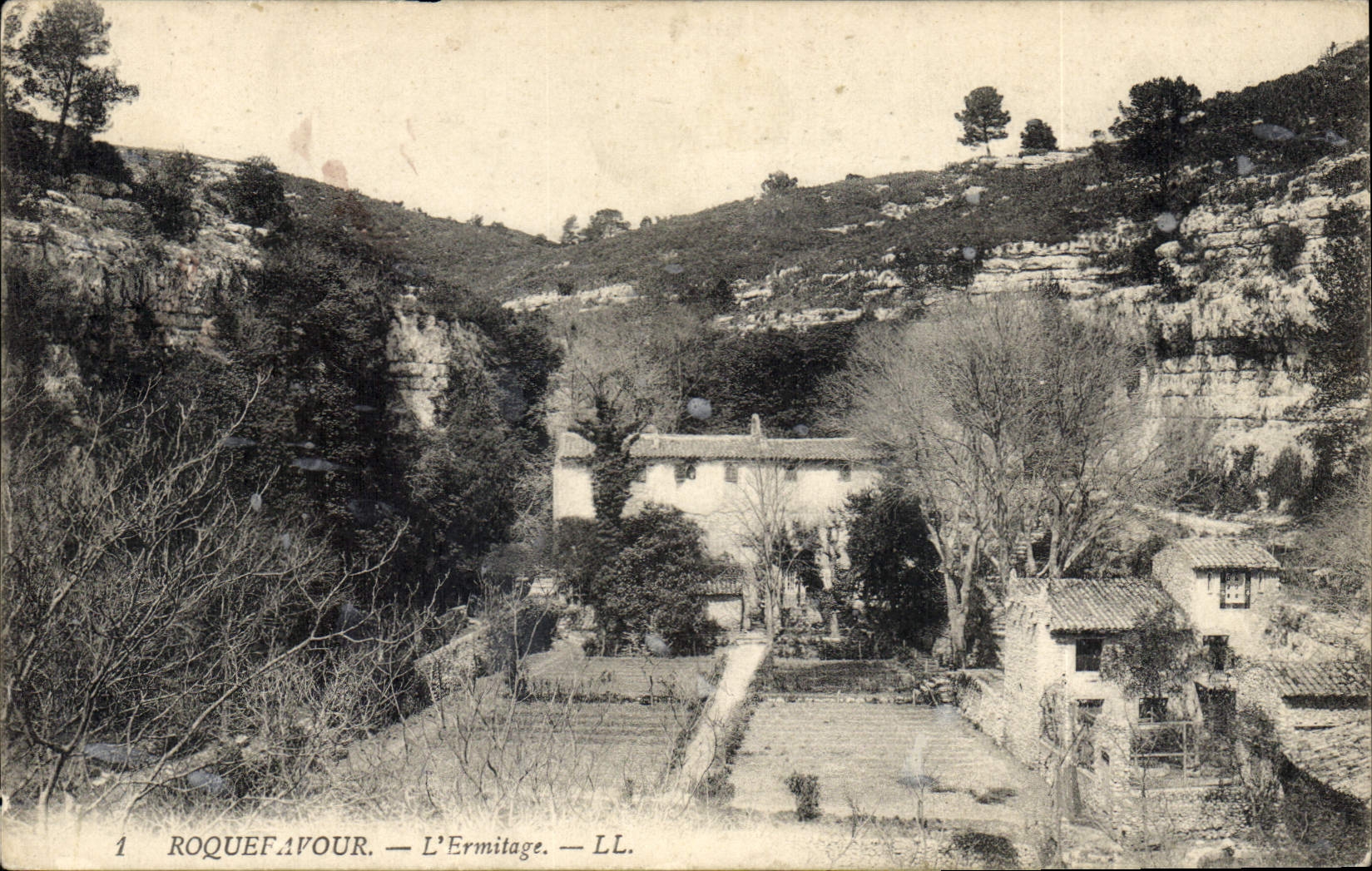 CPA Roquefavour L'Ermitage