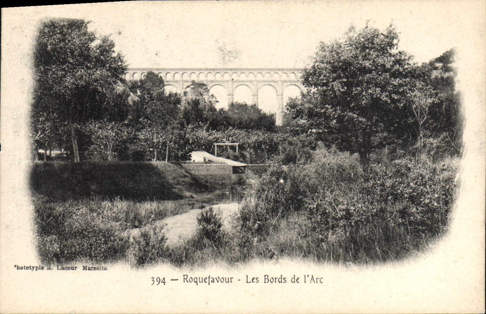 CPA Roquefavour Les Bords de l'Arc