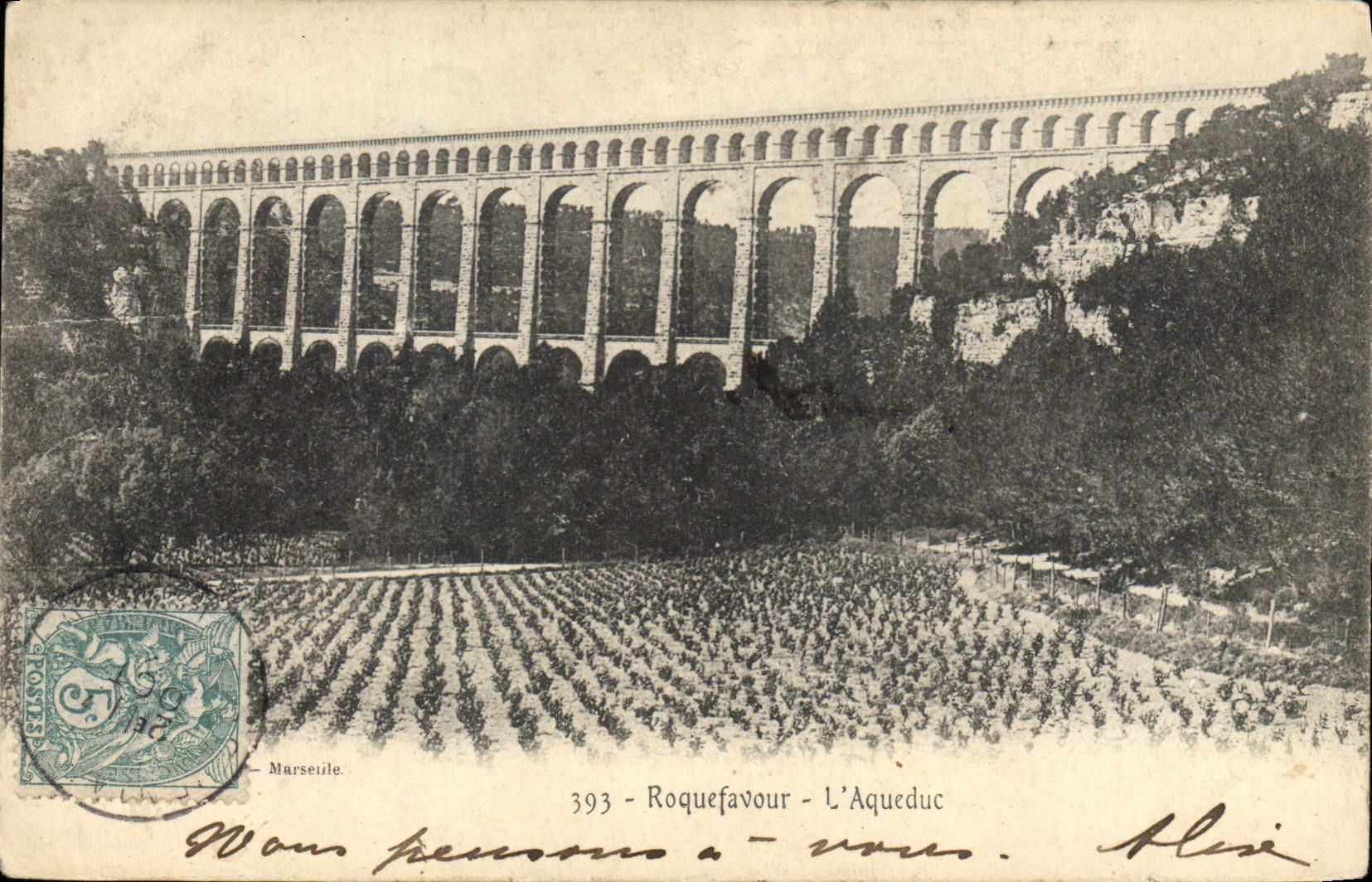 CPA Roquefavour L'Aqueduc
