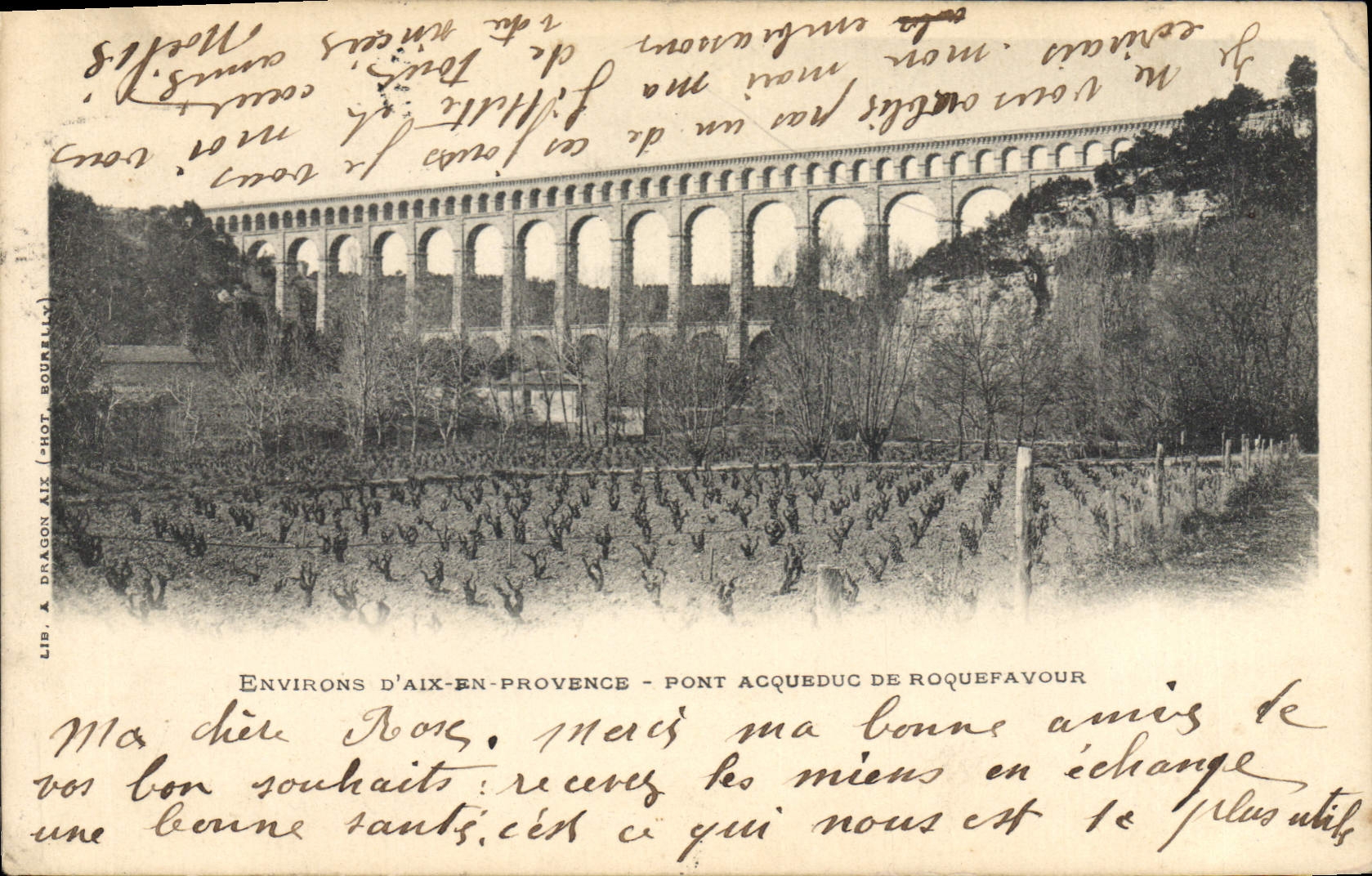 CPA Roquefavour Pont Aqueduc