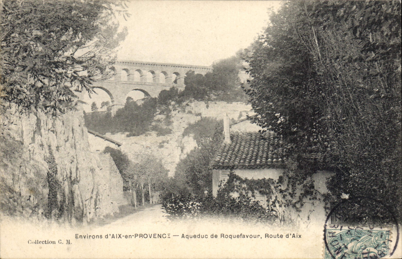CPA Roquefavour Aqueduc
