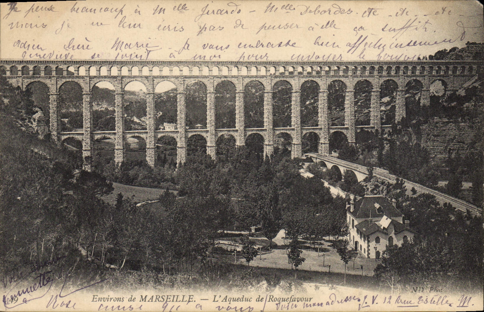 CPA Roquefavour Aqueduc
