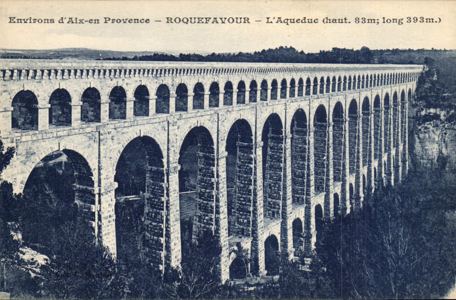 CPA Roquefavour L'Aqueduc