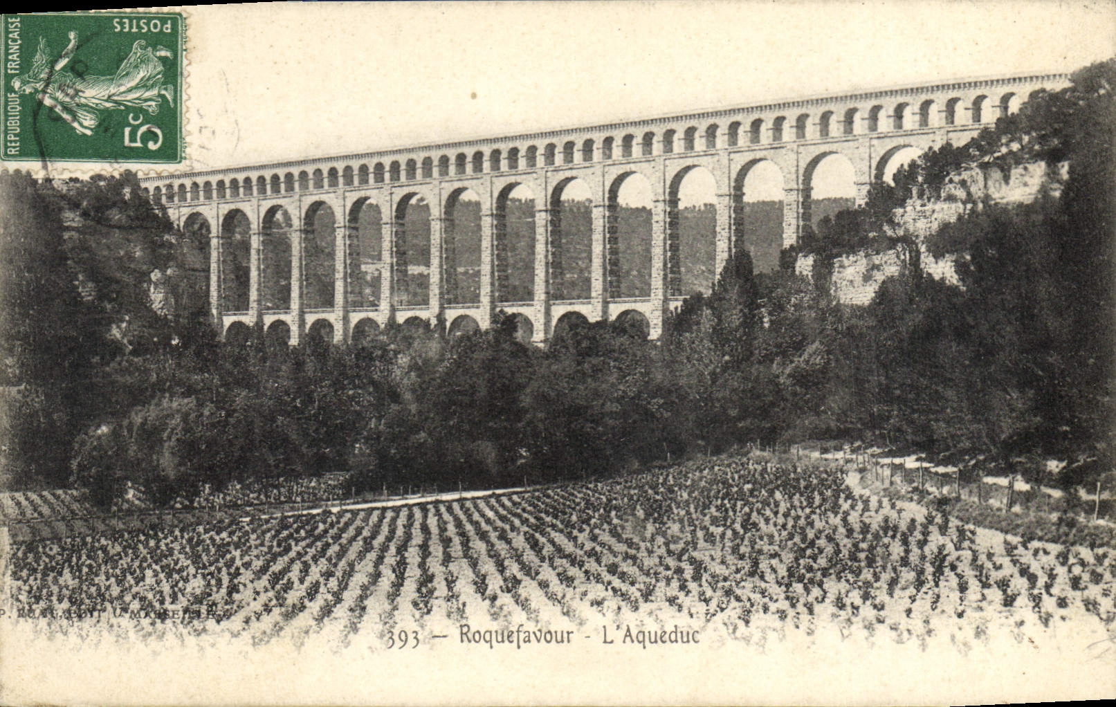 CPA Roquefavour L'Aqueduc