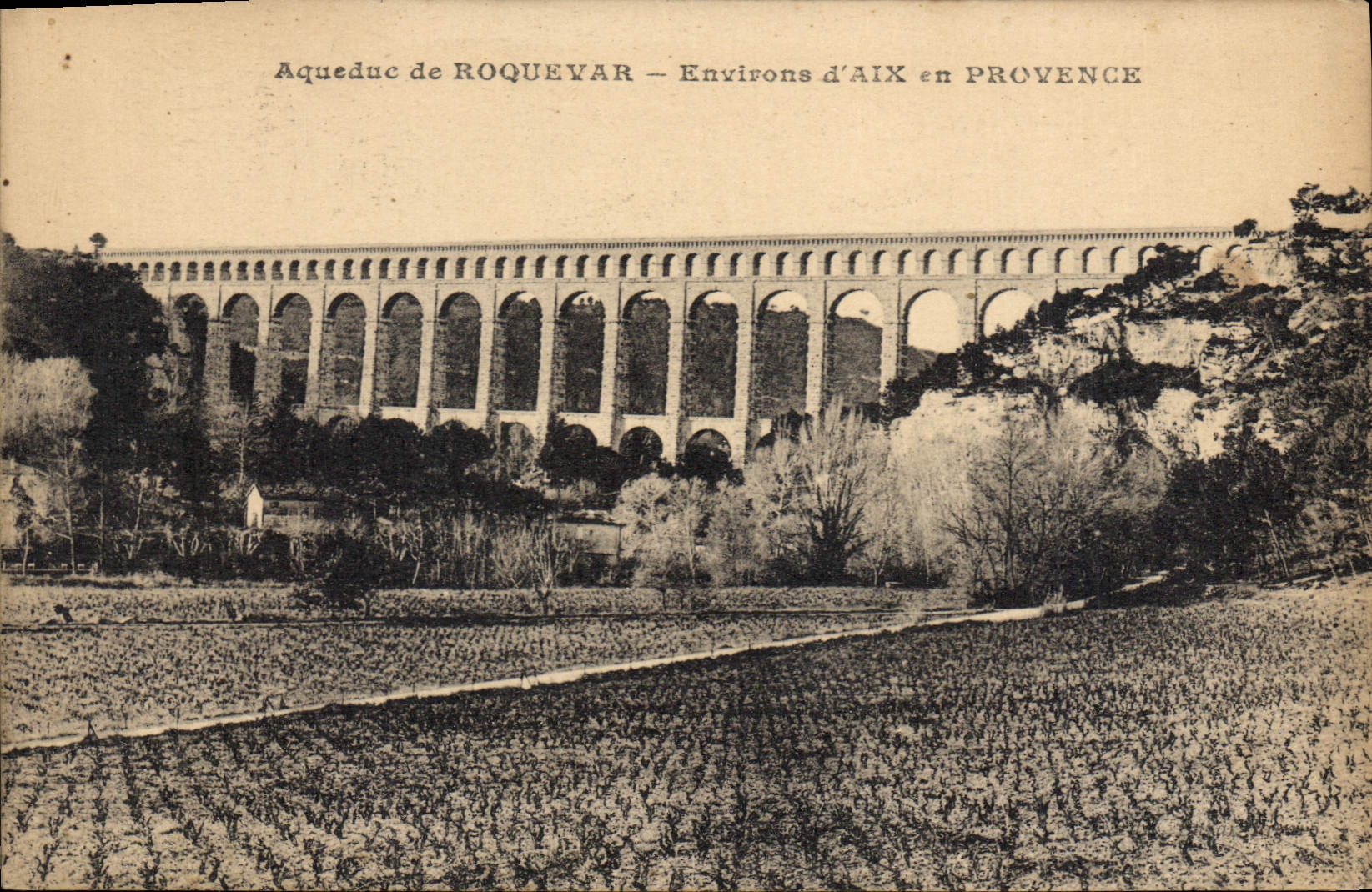CPA Roquefavour Aqueduc