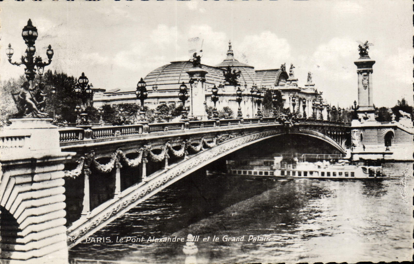 CPA Paris Le Pont Alexandre III
