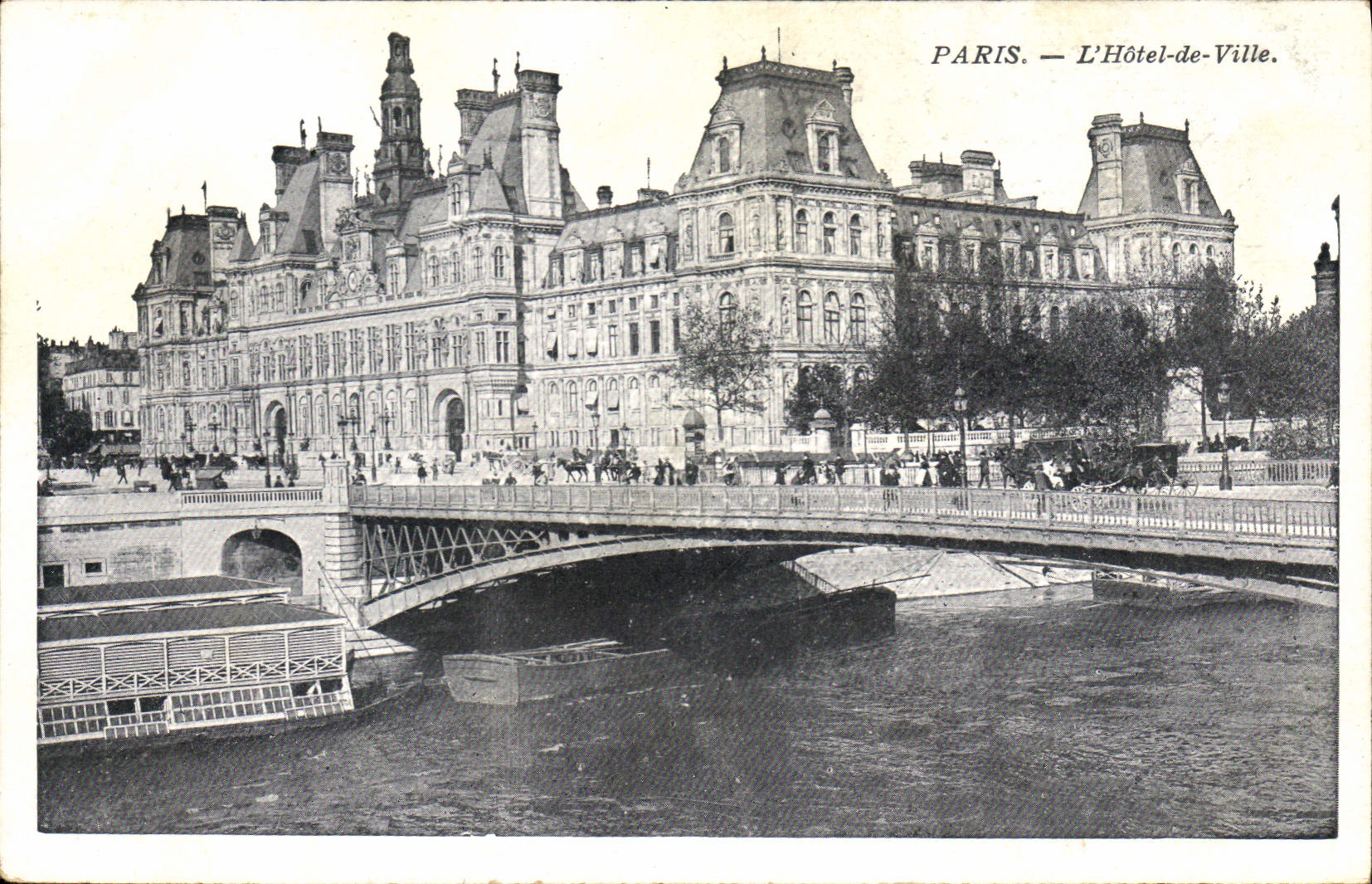 CPA Paris L'Hotel de Ville