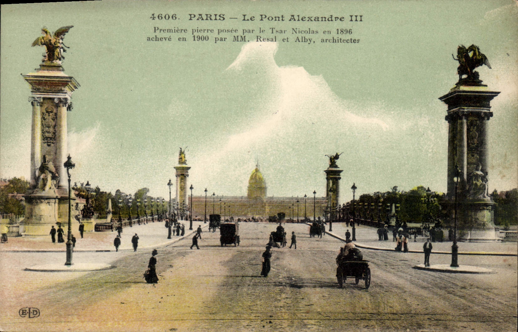 CPA Paris Le Pont Alecandre