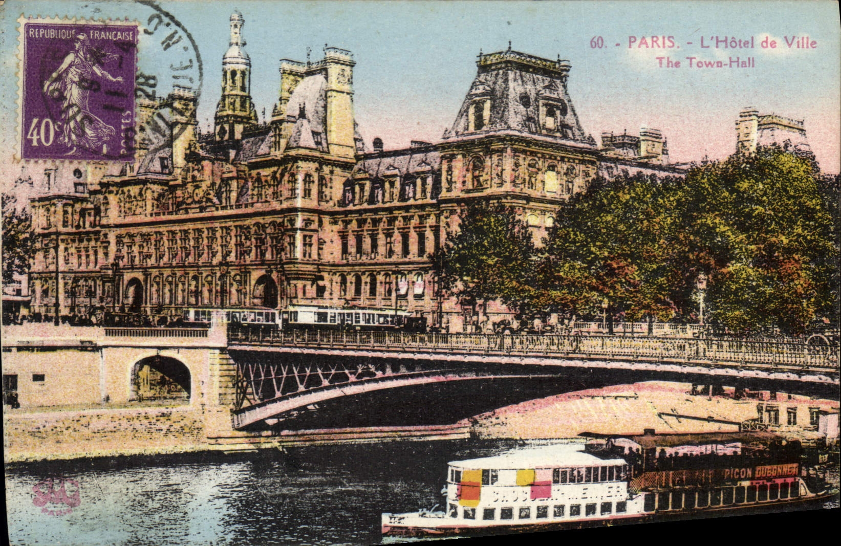 CPA Paris Hotel de Ville