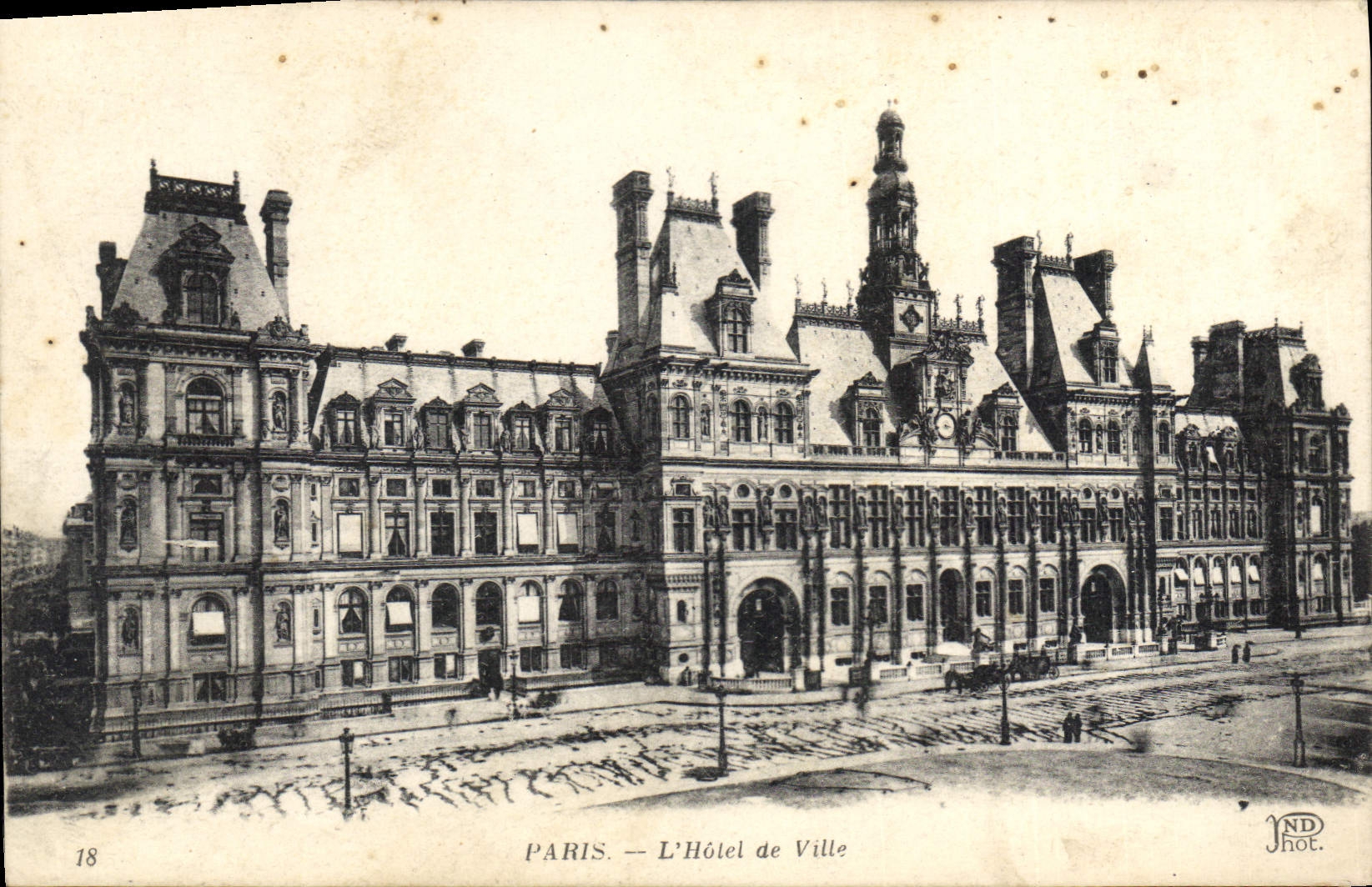 CPA Paris Hotel de Ville