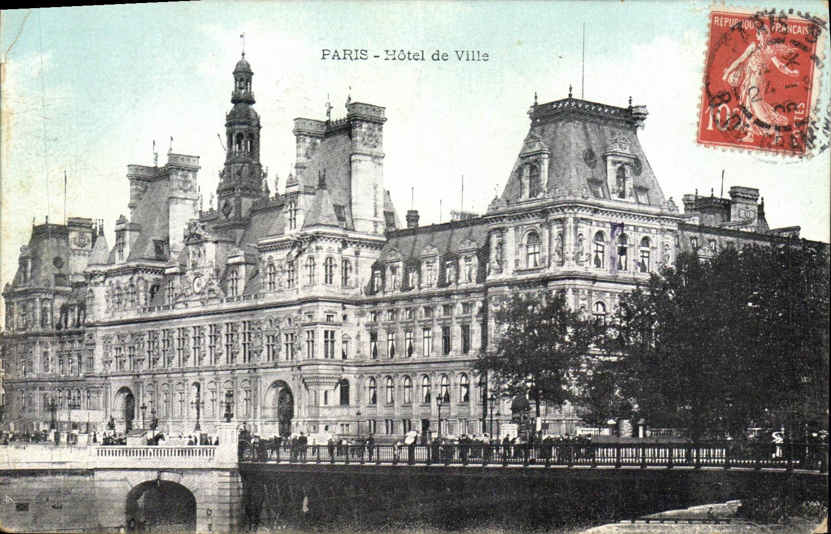 CPA Paris Hotel de Ville