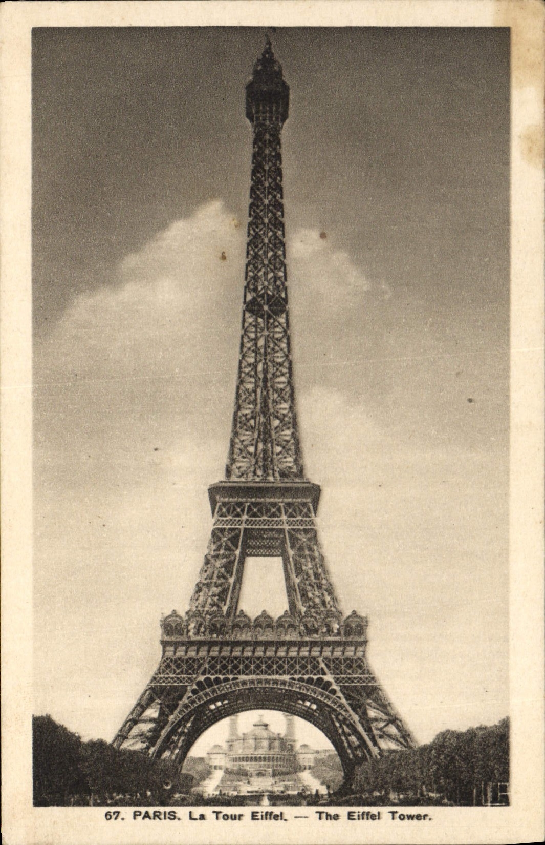 CPA Paris La Tour Eiffel