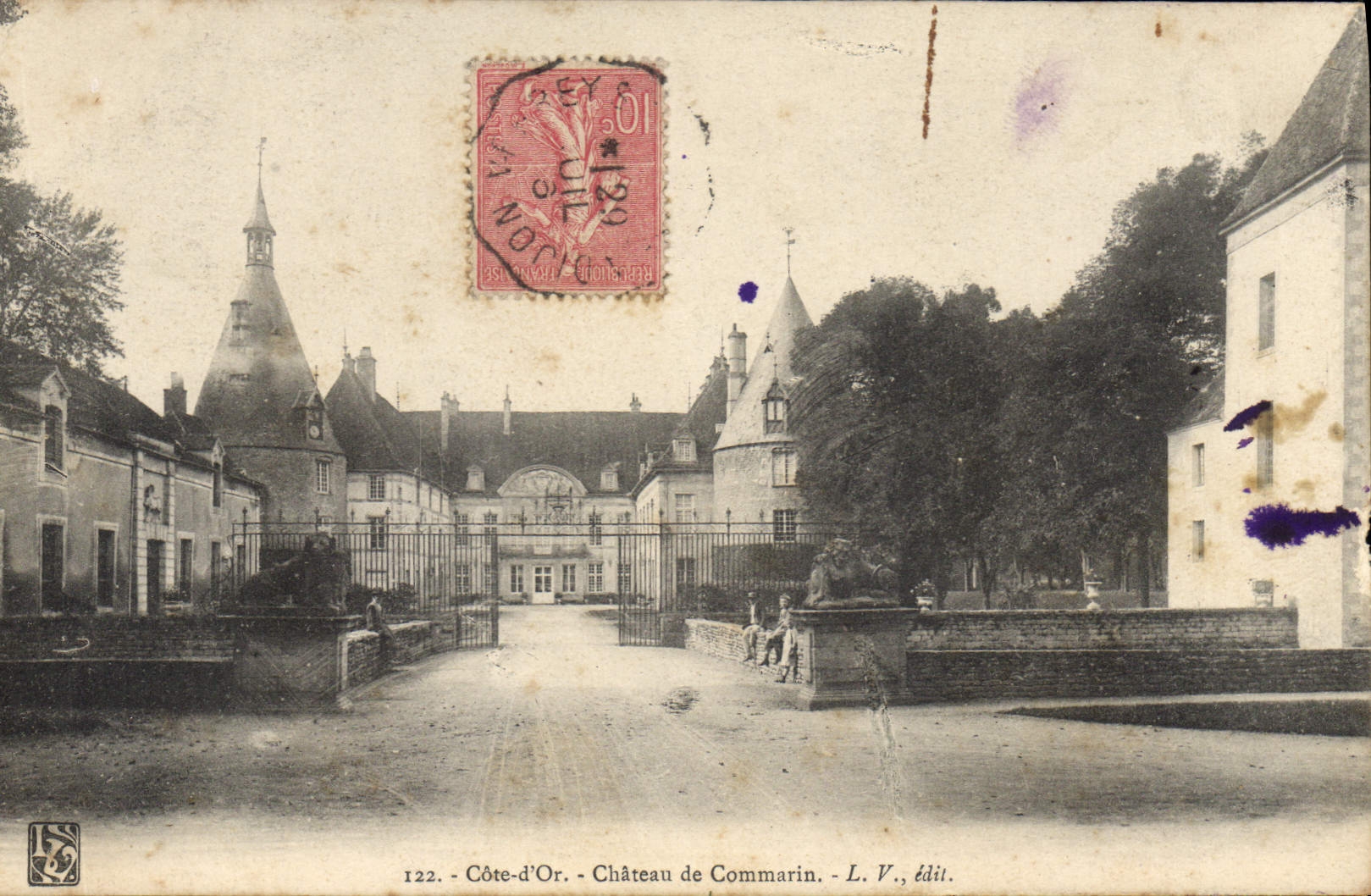 CPA Cote d'Or Chateau de Commarin