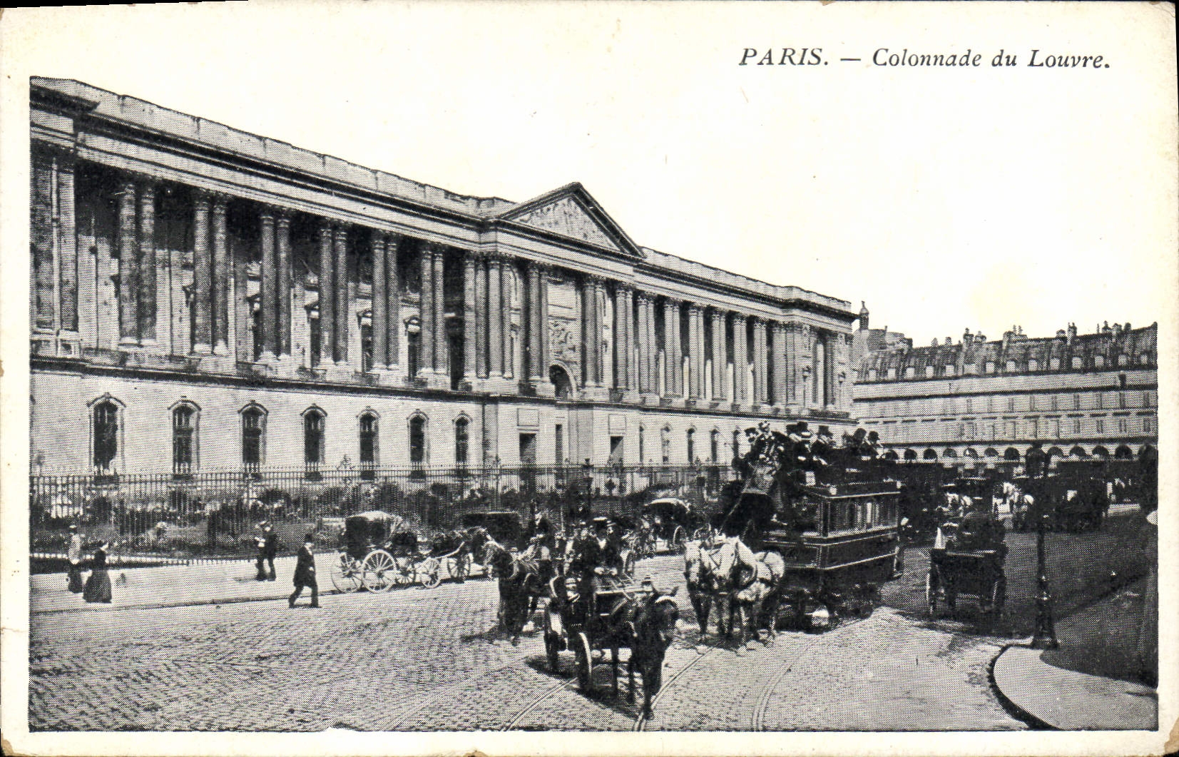CPA Paris Colonnade du Louvre