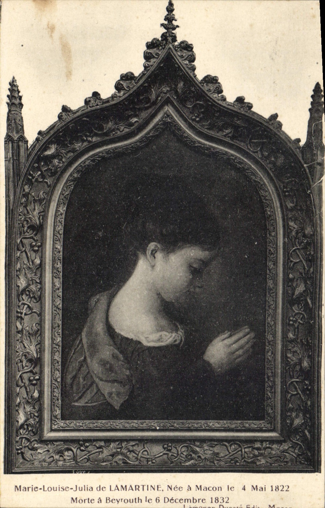 CPA Marie Louise Julia de Lamartine 