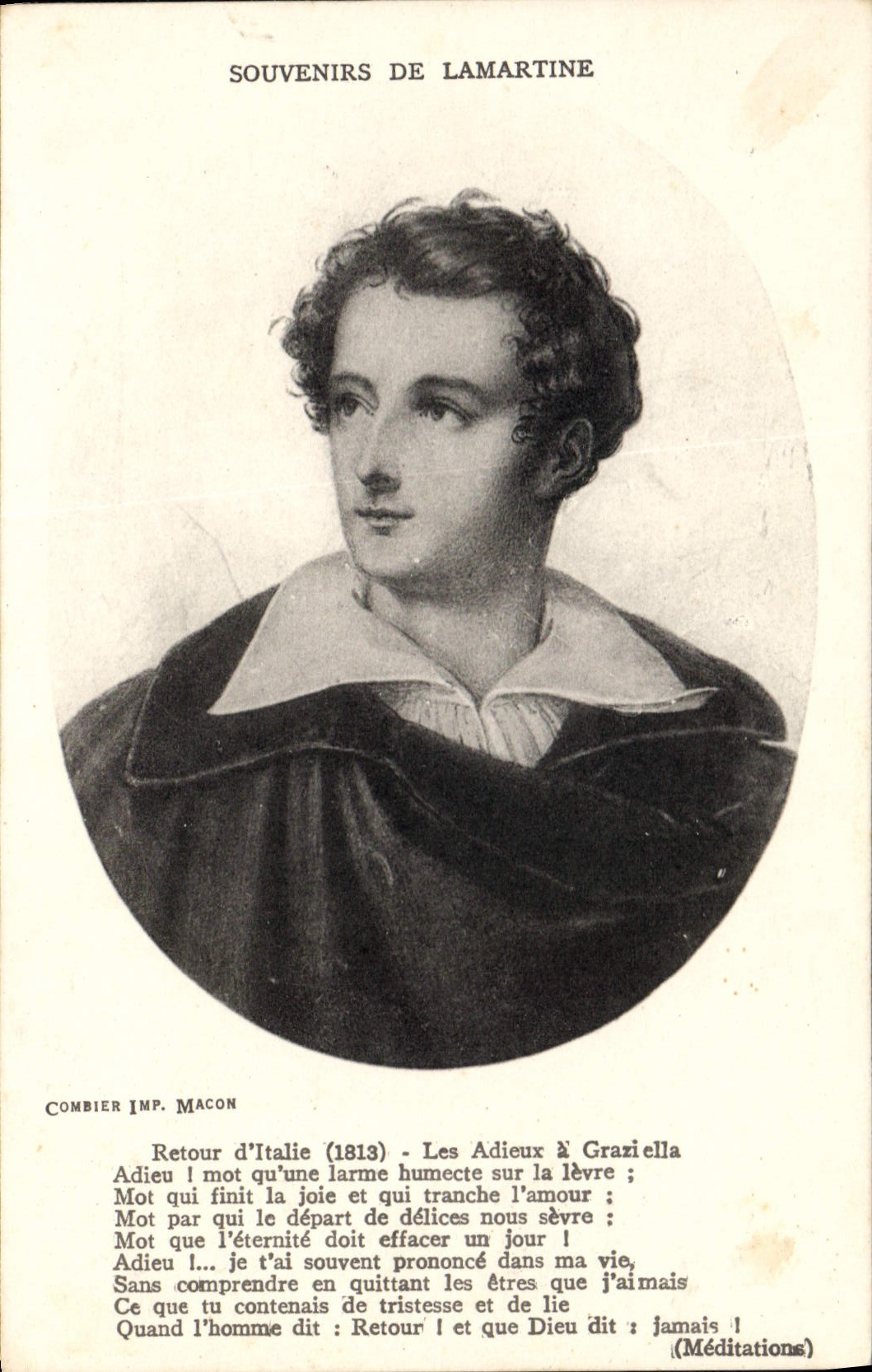 CPA Souvenirs de Lamartine 