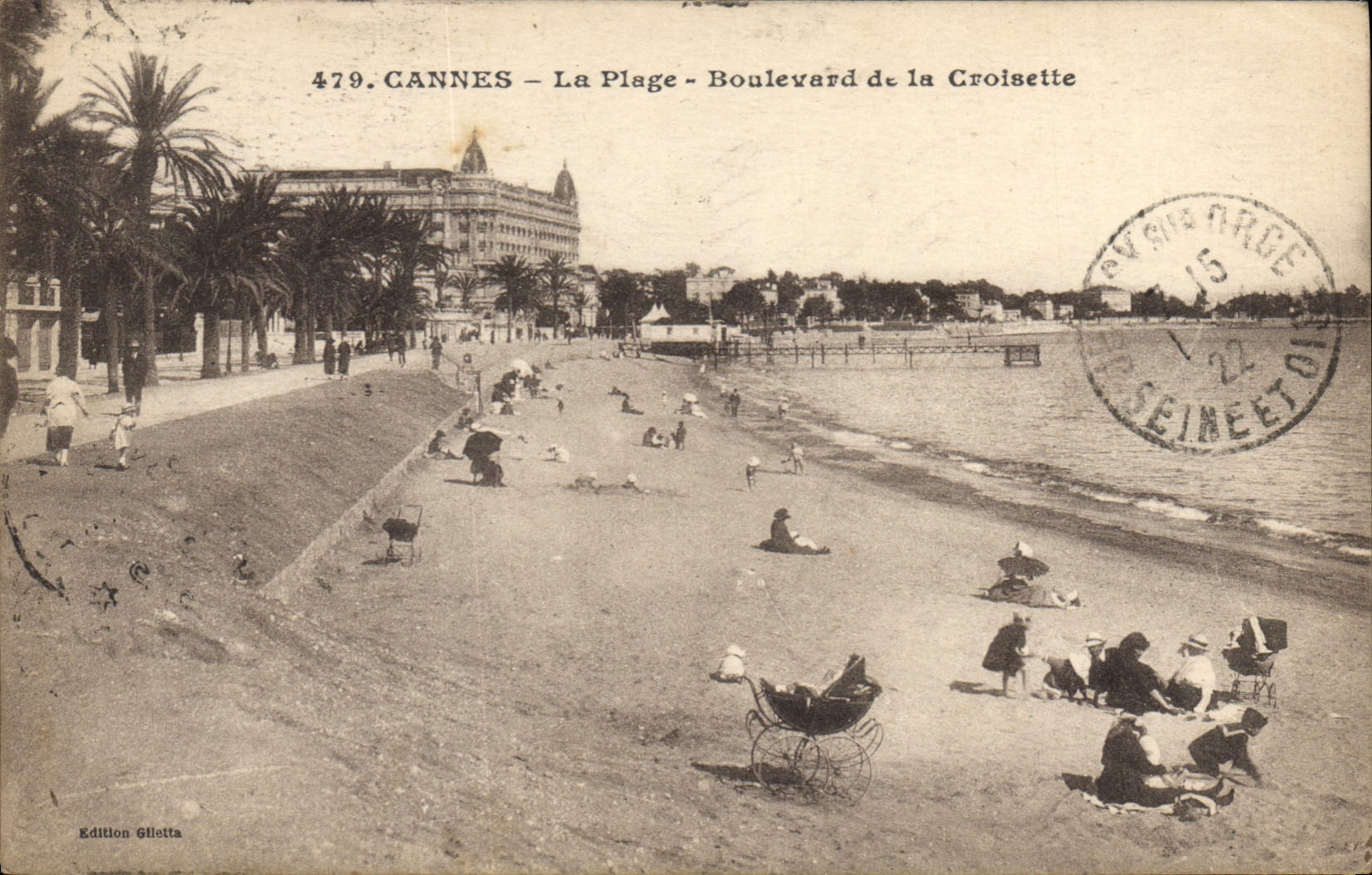 CPA Cannes La Plage Boulevard de la Croisette
