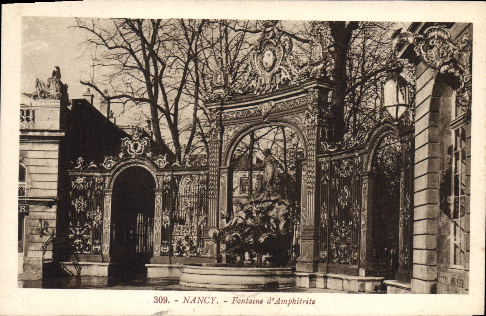 CPA Nancy Fontaine d'Amphitrite 