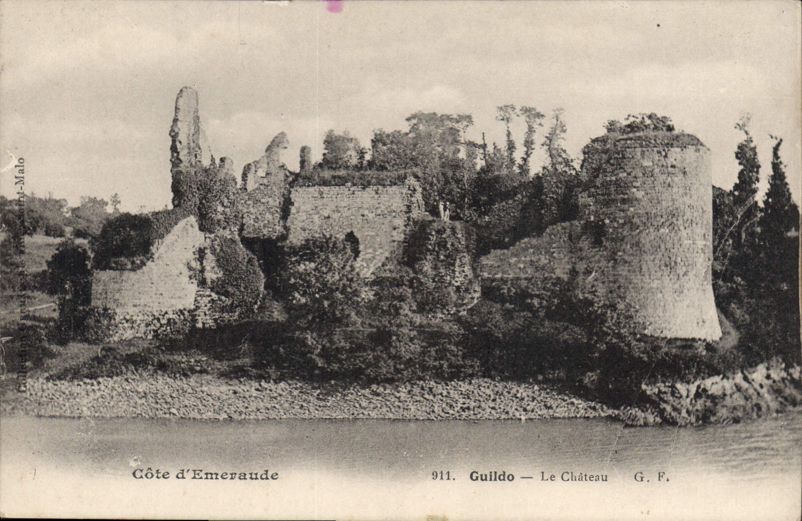 CPA Cote d'Emeraude Guildo Le Chateau